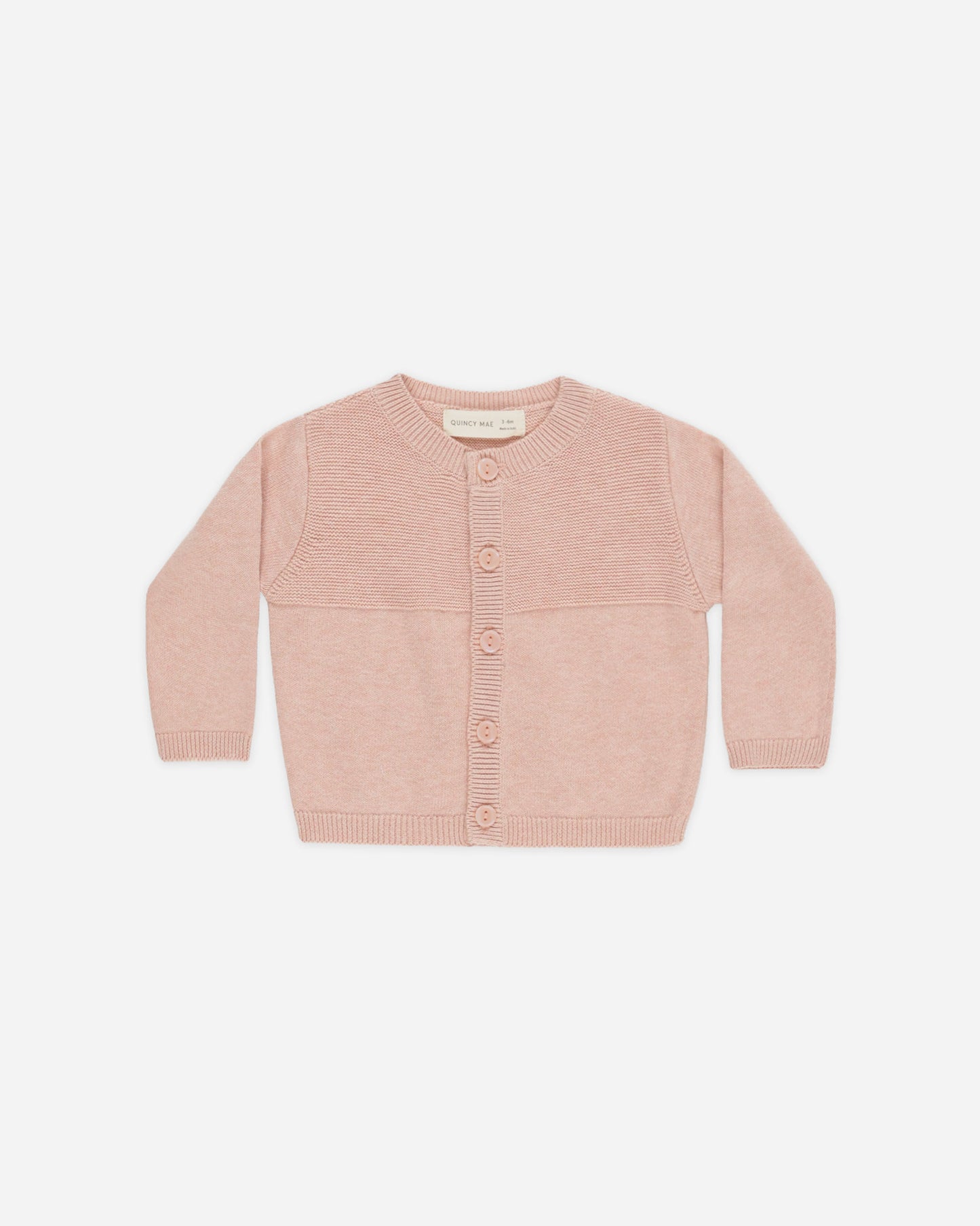 Knit Cardigan || Heathered Rose - Rylee + Cru | Kids Clothes | Trendy Baby Clothes | Modern Infant Outfits |
