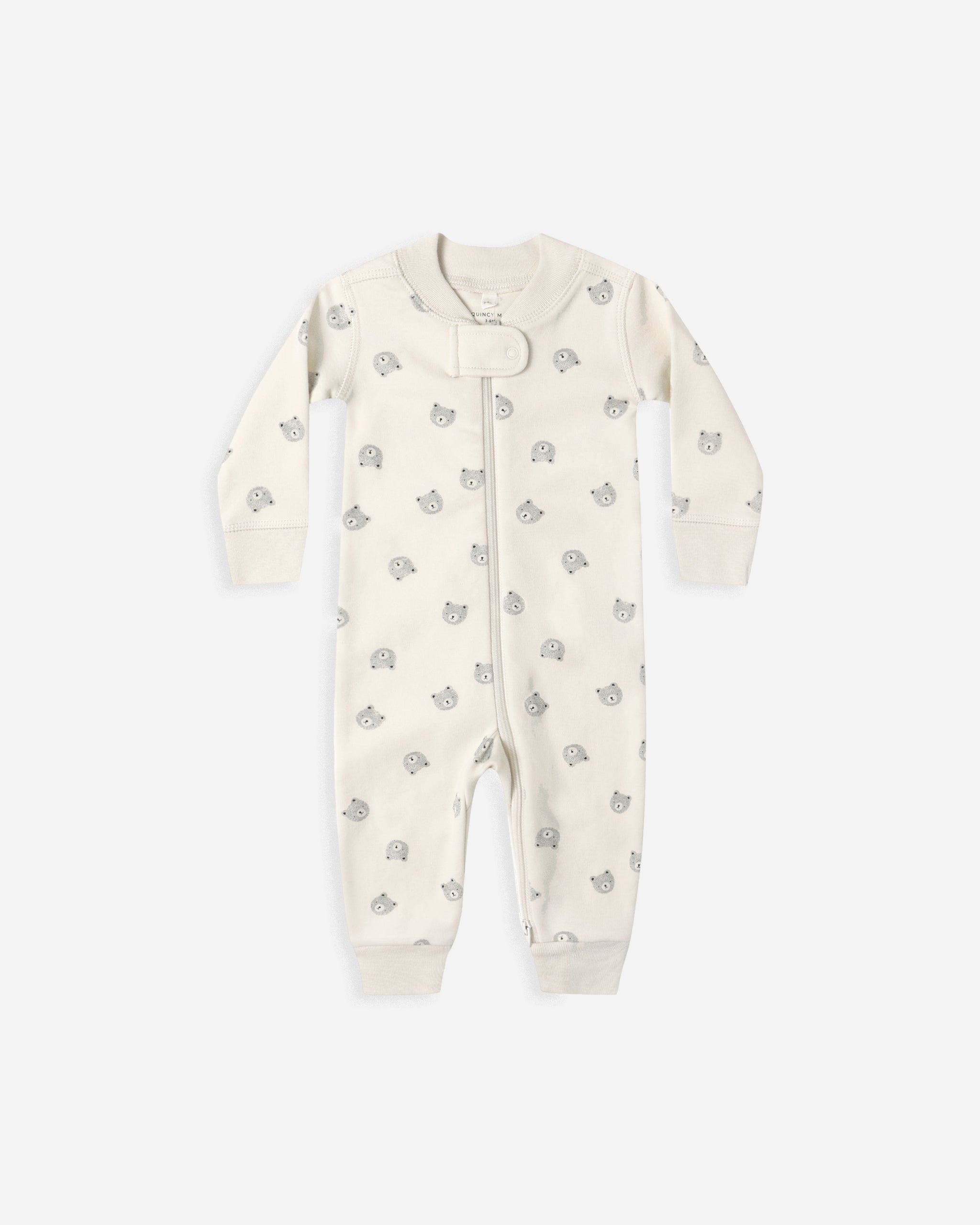 Zip Long Sleeve Sleeper || Bears - Rylee + Cru | Kids Clothes | Trendy Baby Clothes | Modern Infant Outfits |