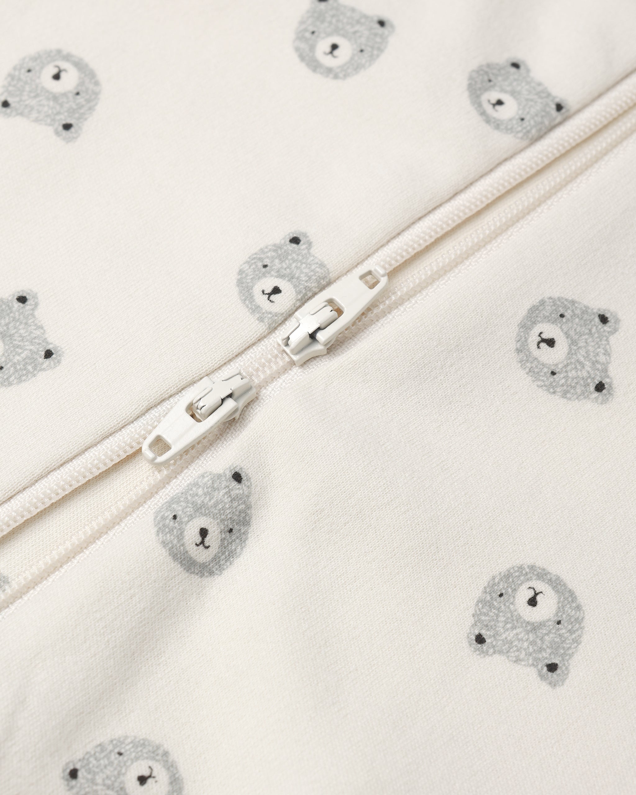 Zip Long Sleeve Sleeper || Bears - Rylee + Cru | Kids Clothes | Trendy Baby Clothes | Modern Infant Outfits |