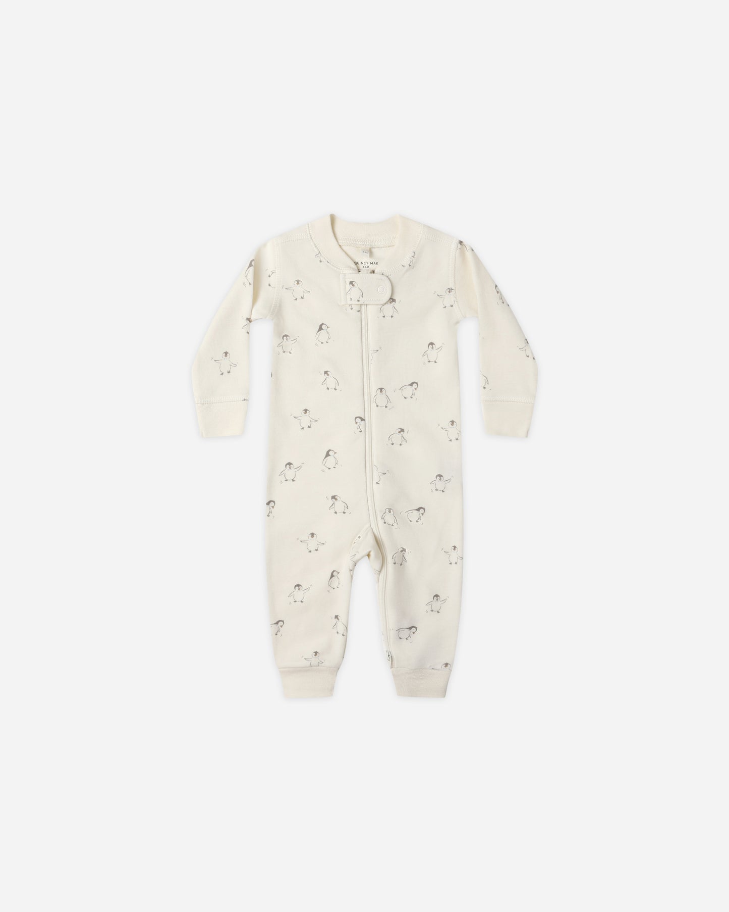 Zip Long Sleeve Sleeper || Penguins - Rylee + Cru | Kids Clothes | Trendy Baby Clothes | Modern Infant Outfits |