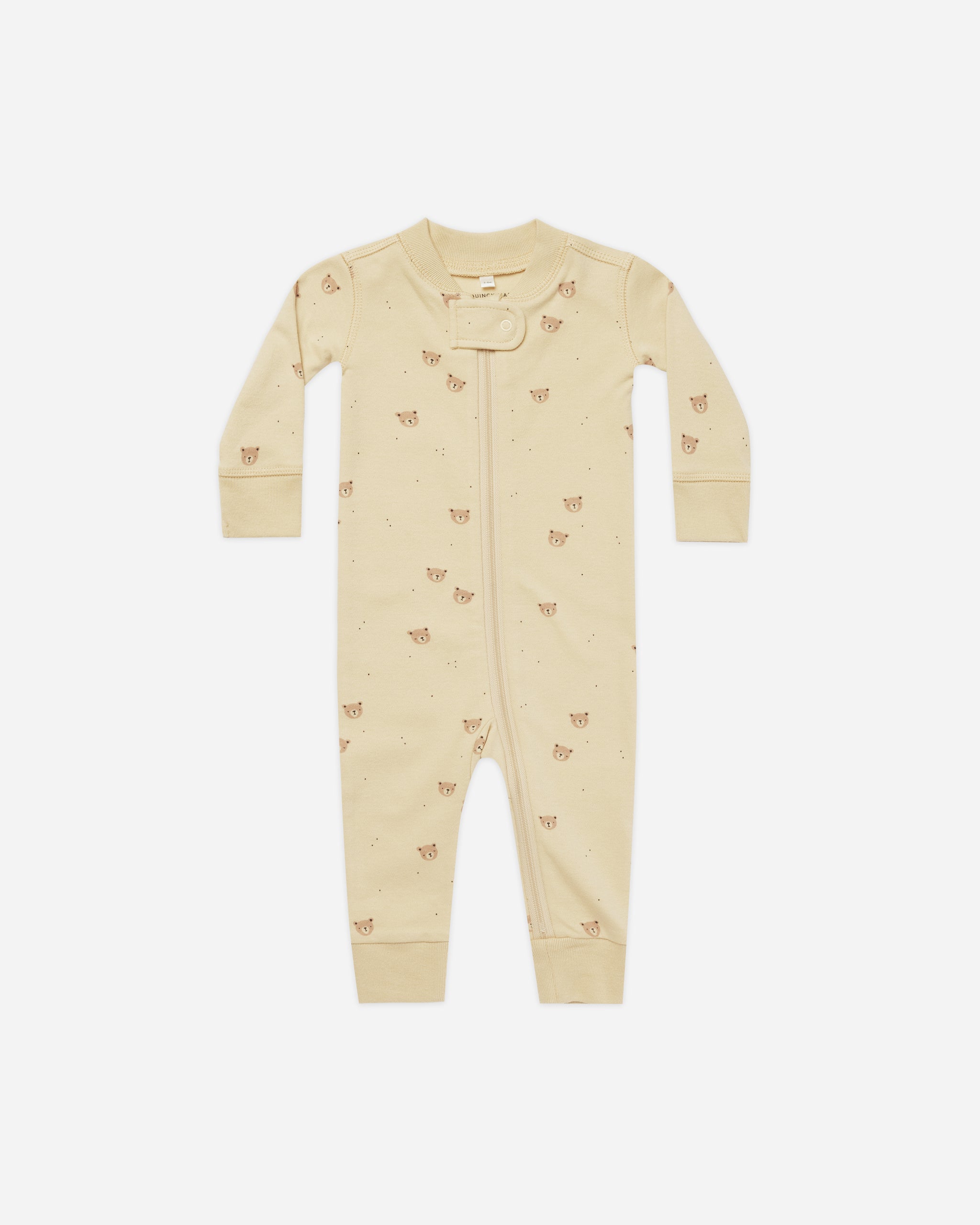 Zip Longsleeve Sleeper || Bears - Rylee + Cru | Kids Clothes | Trendy Baby Clothes | Modern Infant Outfits |