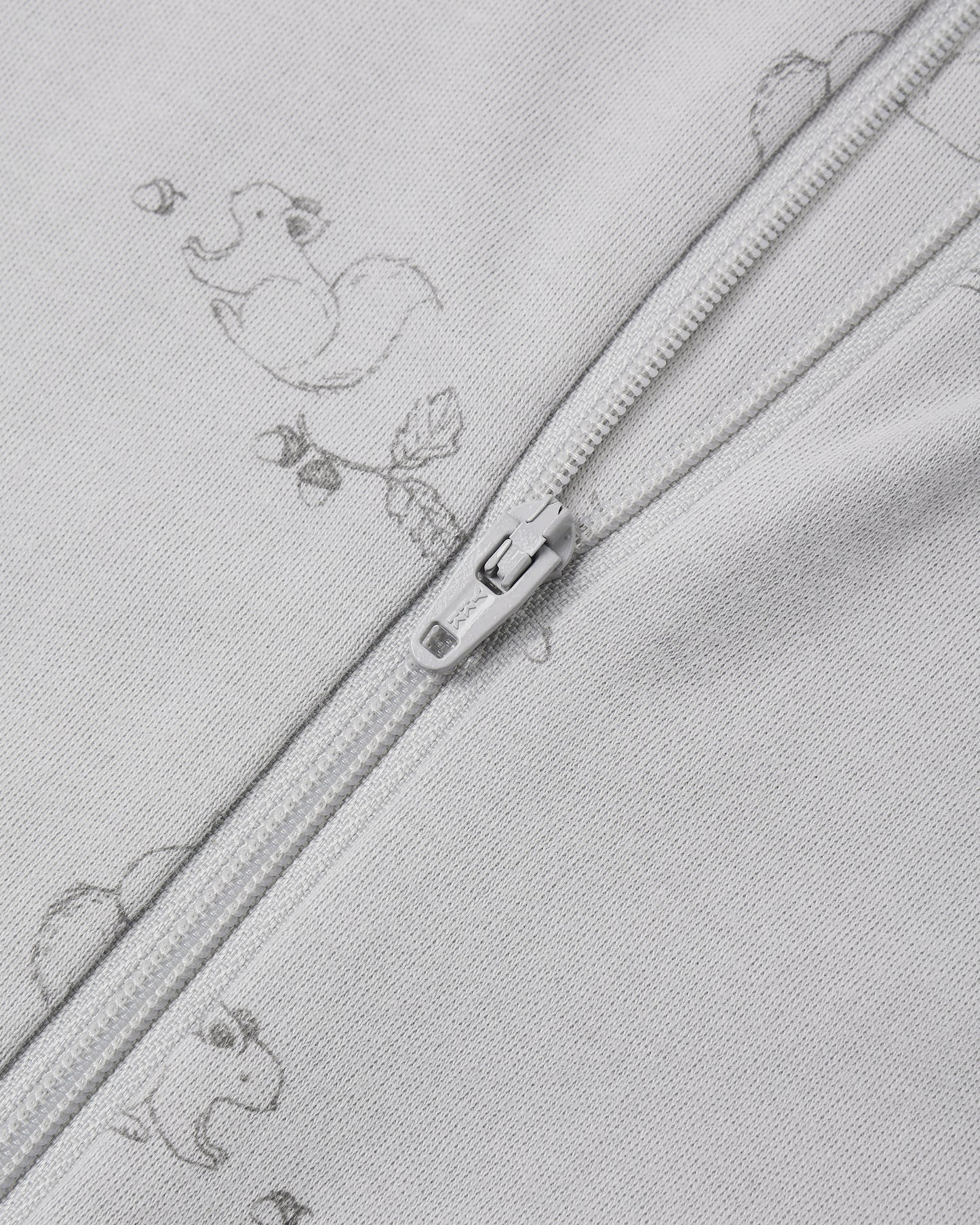 Zip Long Sleeve Sleeper Squirrel