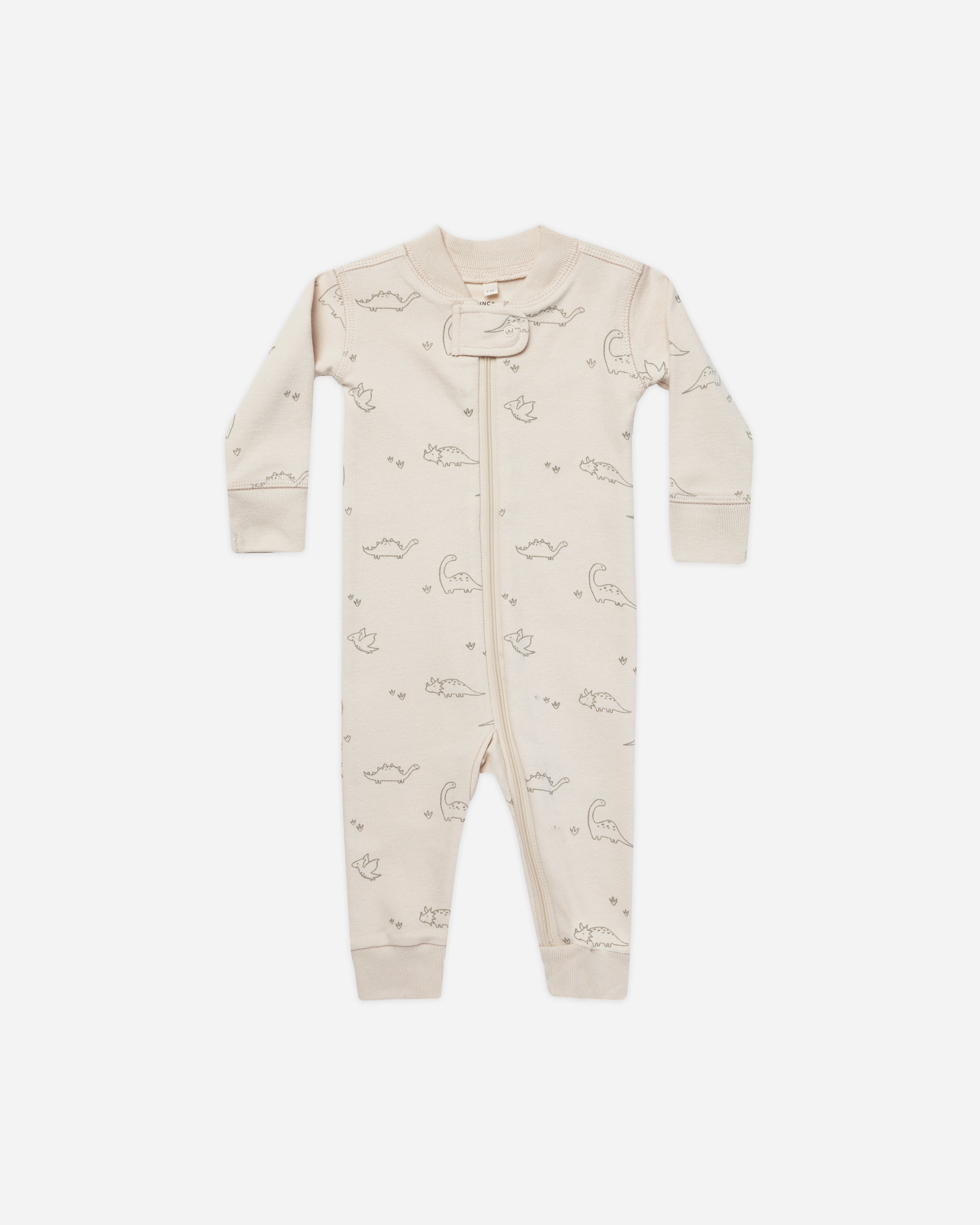 Zip Long Sleeve Sleeper || Dinos - Rylee + Cru | Kids Clothes | Trendy Baby Clothes | Modern Infant Outfits |