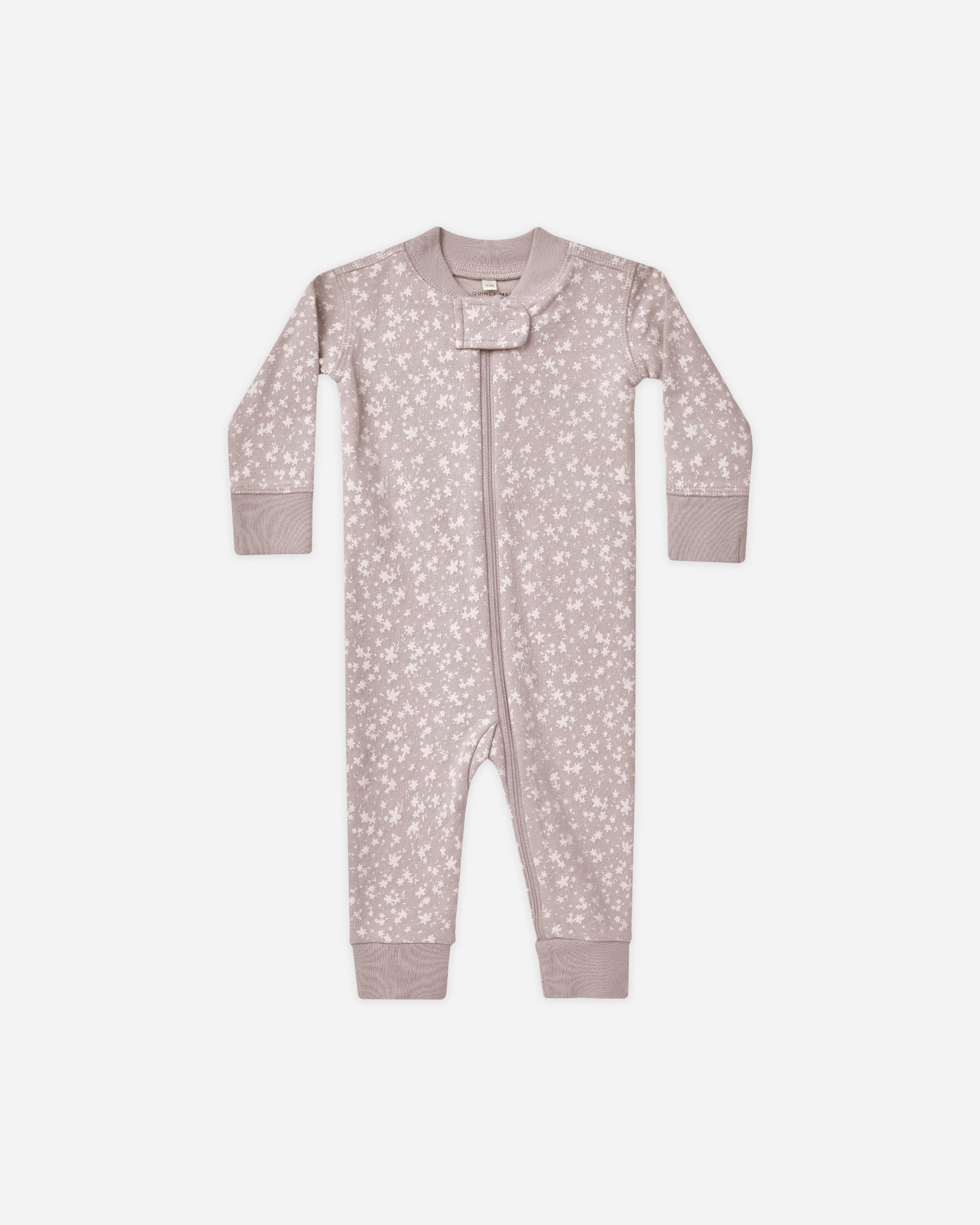 Zip Long Sleeve Sleeper || Scatter - Rylee + Cru | Kids Clothes | Trendy Baby Clothes | Modern Infant Outfits |
