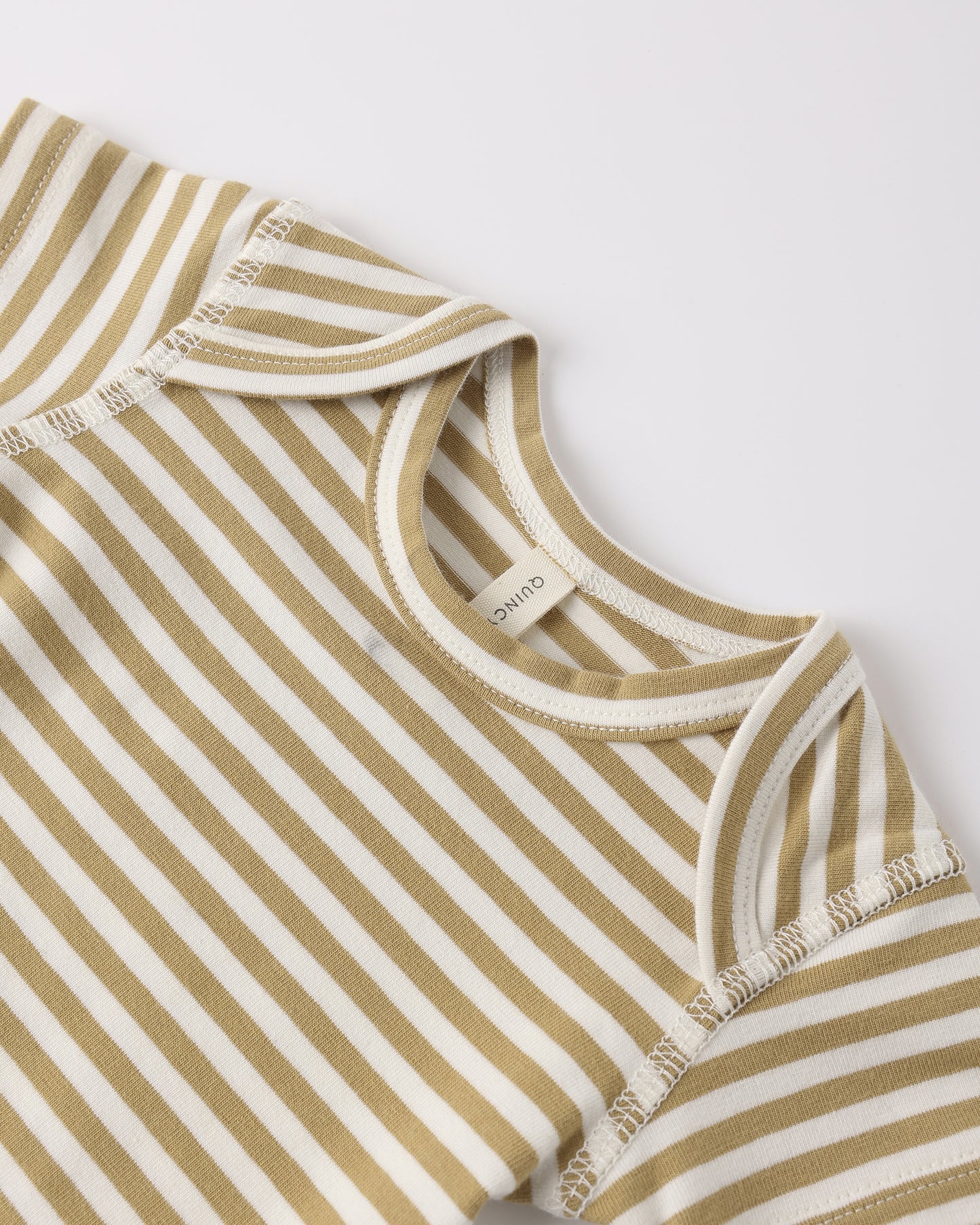 Short Sleeve Bodysuit Pack Carnival, Honey Stripe - Rylee + Cru | Kids Clothes | Trendy Baby Clothes | Modern Infant Outfits |