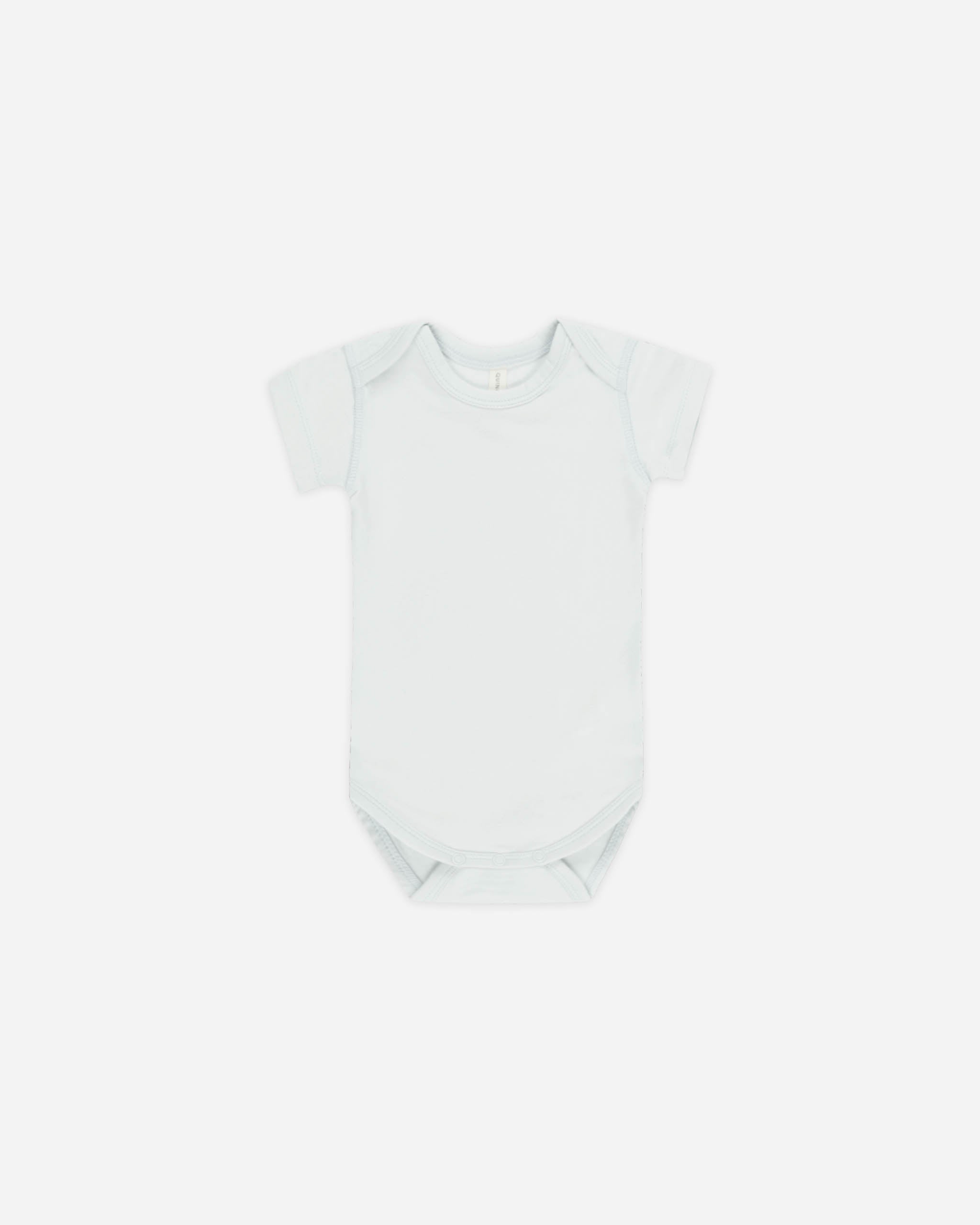 Short Sleeve One-Piece || Fog - Rylee + Cru | Kids Clothes | Trendy Baby Clothes | Modern Infant Outfits |