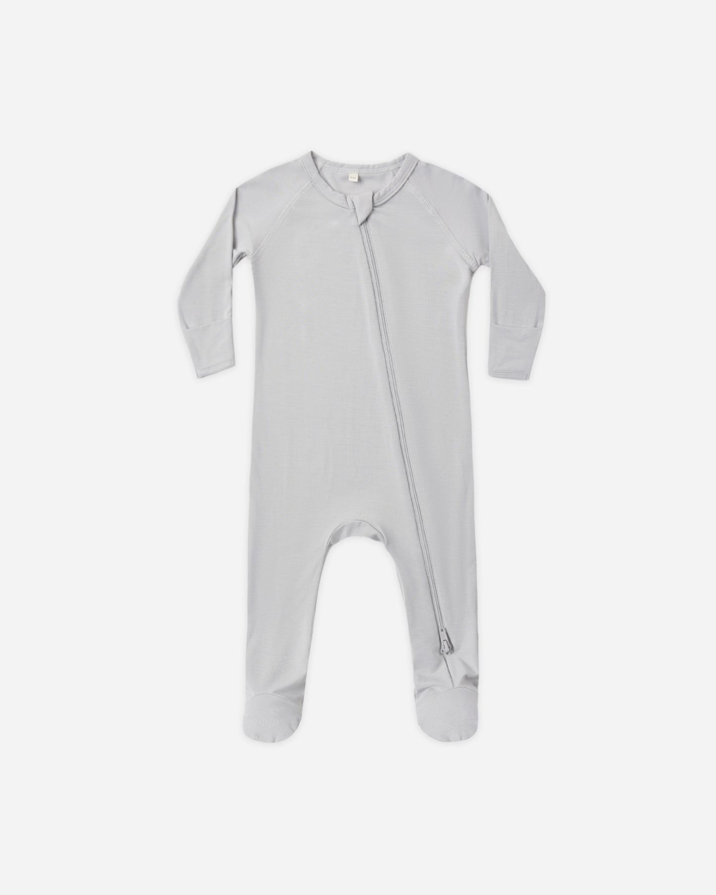 Bamboo Zip Footie Cloud - Rylee + Cru | Kids Clothes | Trendy Baby Clothes | Modern Infant Outfits |