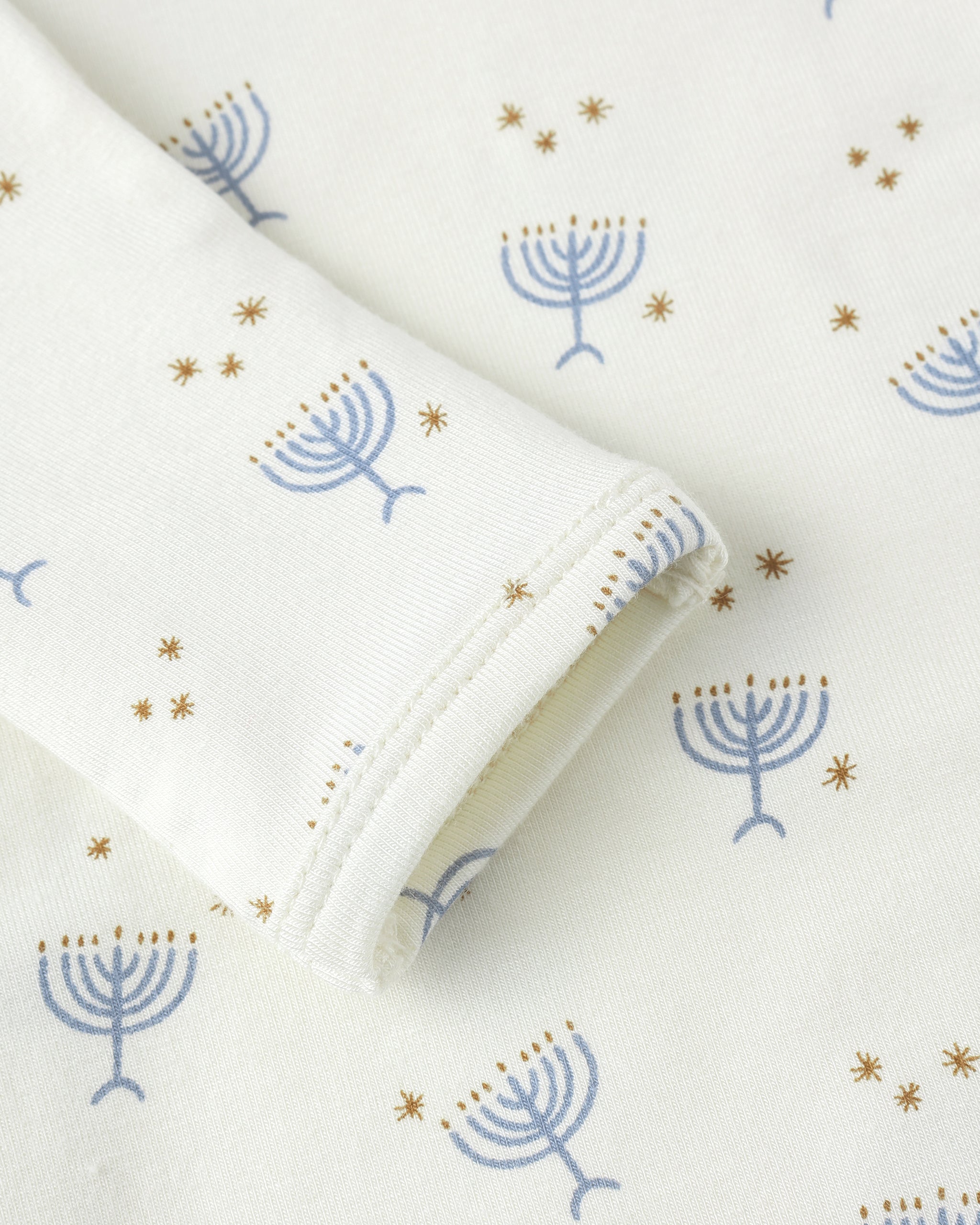 Bamboo Zip Footie || Hanukkah - Rylee + Cru | Kids Clothes | Trendy Baby Clothes | Modern Infant Outfits |