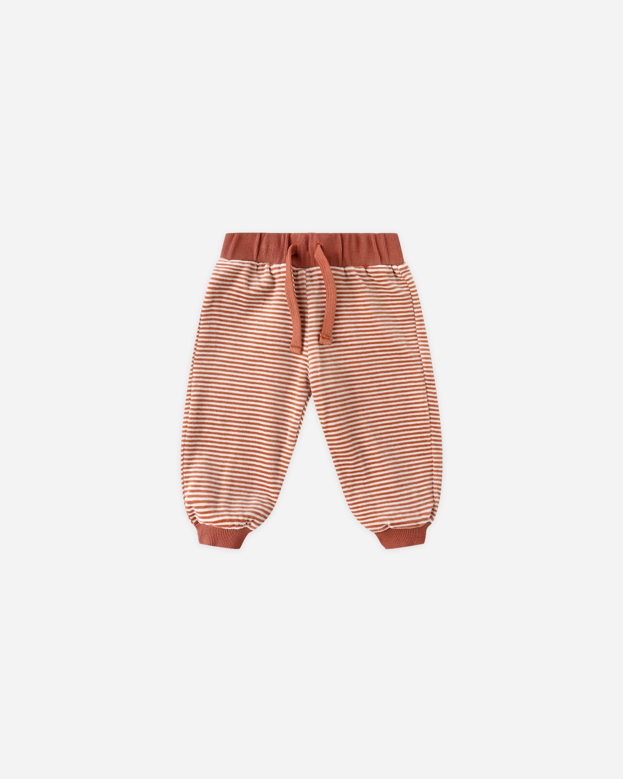 Velour Relaxed Sweatpant || Candy Stripe - Rylee + Cru | Kids Clothes | Trendy Baby Clothes | Modern Infant Outfits |