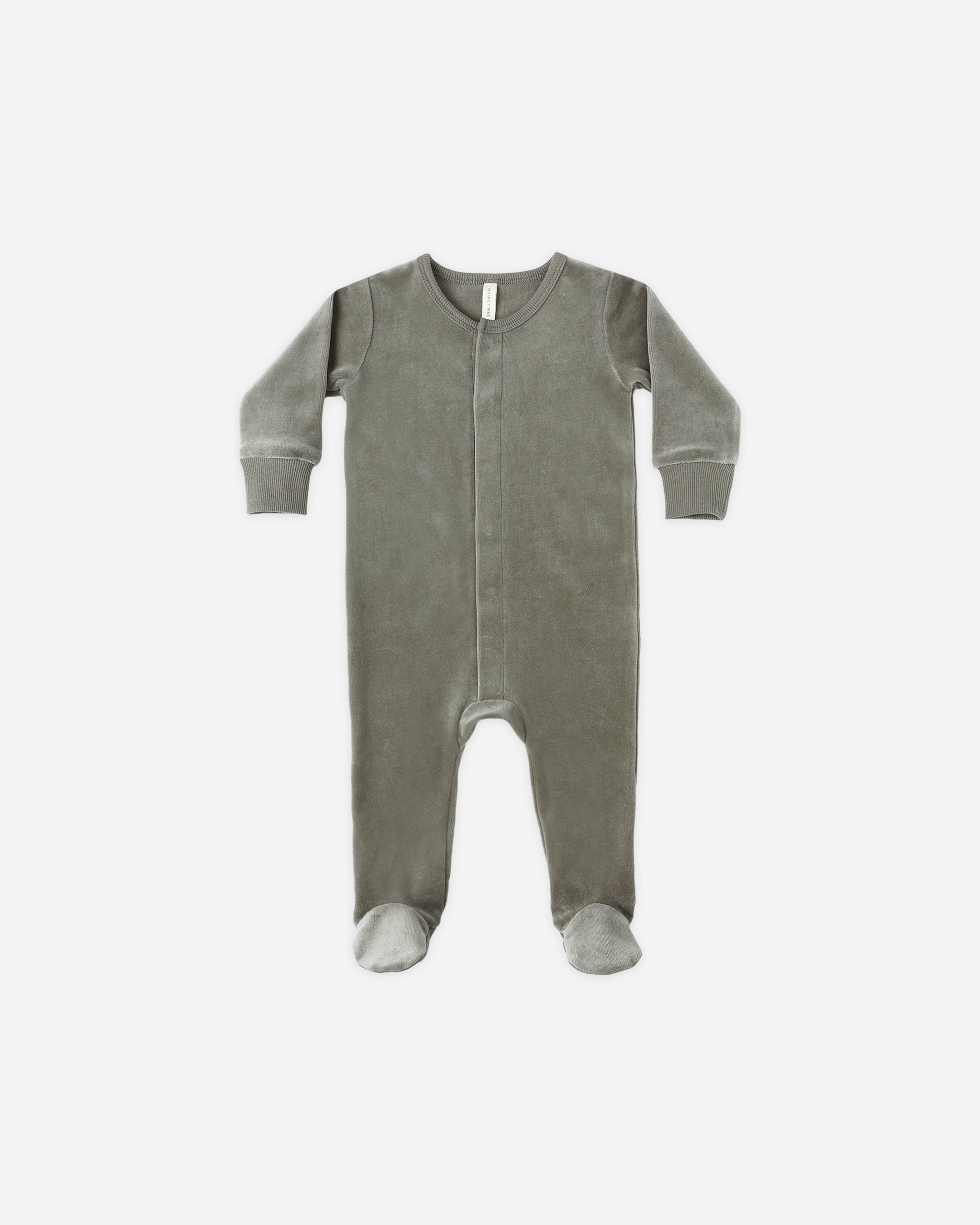 Hidden Snap Footie || Forest - Rylee + Cru | Kids Clothes | Trendy Baby Clothes | Modern Infant Outfits |