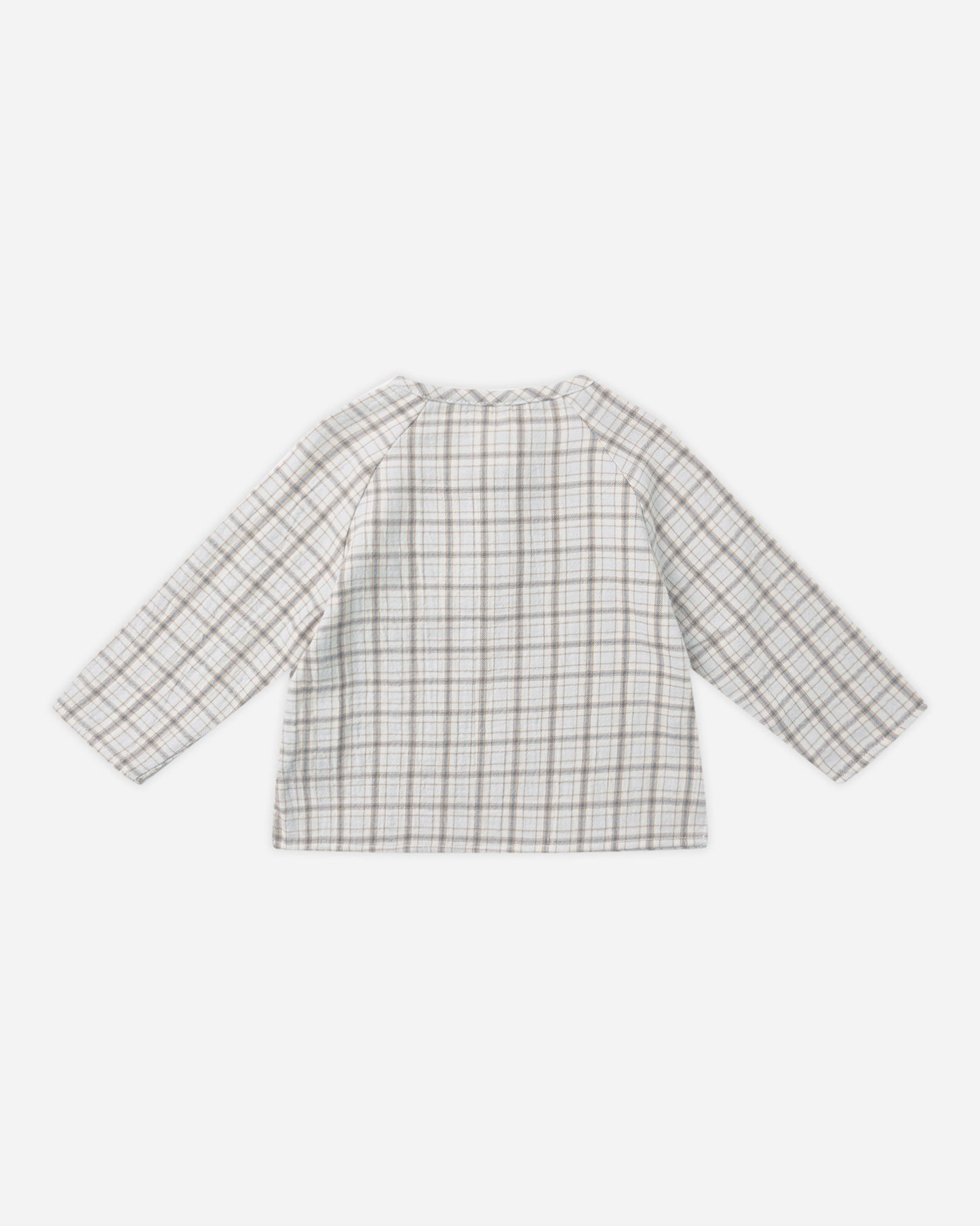 Zion Shirt || Blue Plaid - Rylee + Cru | Kids Clothes | Trendy Baby Clothes | Modern Infant Outfits |