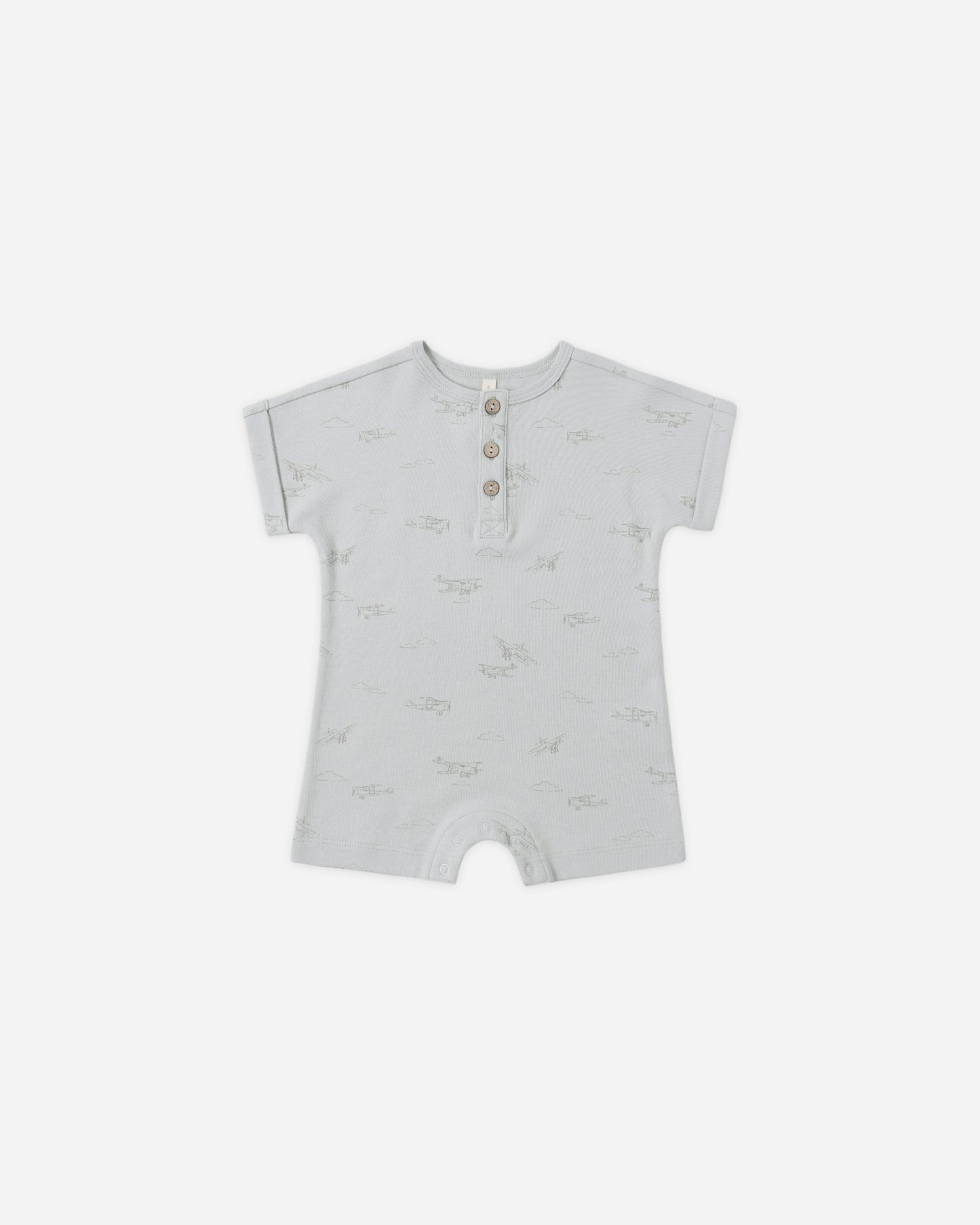 Short Sleeve One-Piece Airplanes - Rylee + Cru | Kids Clothes | Trendy Baby Clothes | Modern Infant Outfits |