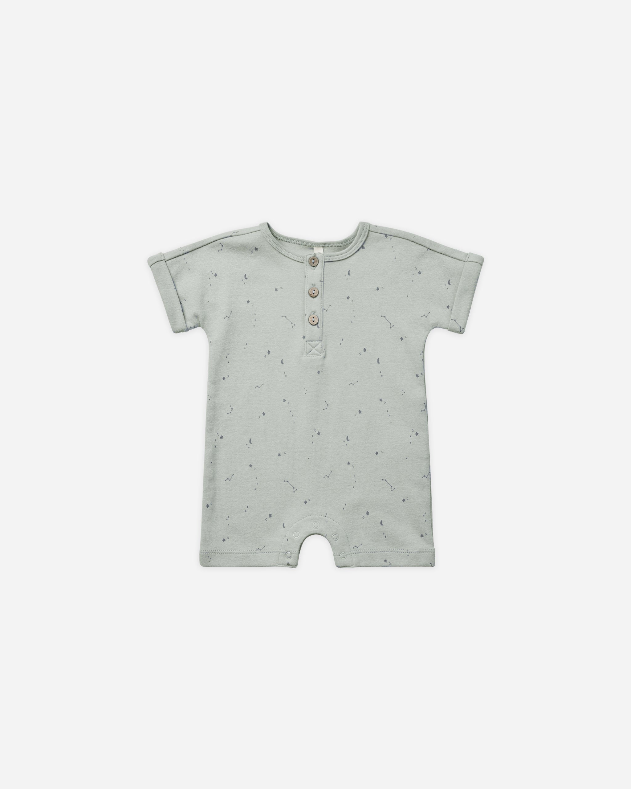 Short Sleeve One-Piece || Constellations - Rylee + Cru | Kids Clothes | Trendy Baby Clothes | Modern Infant Outfits |