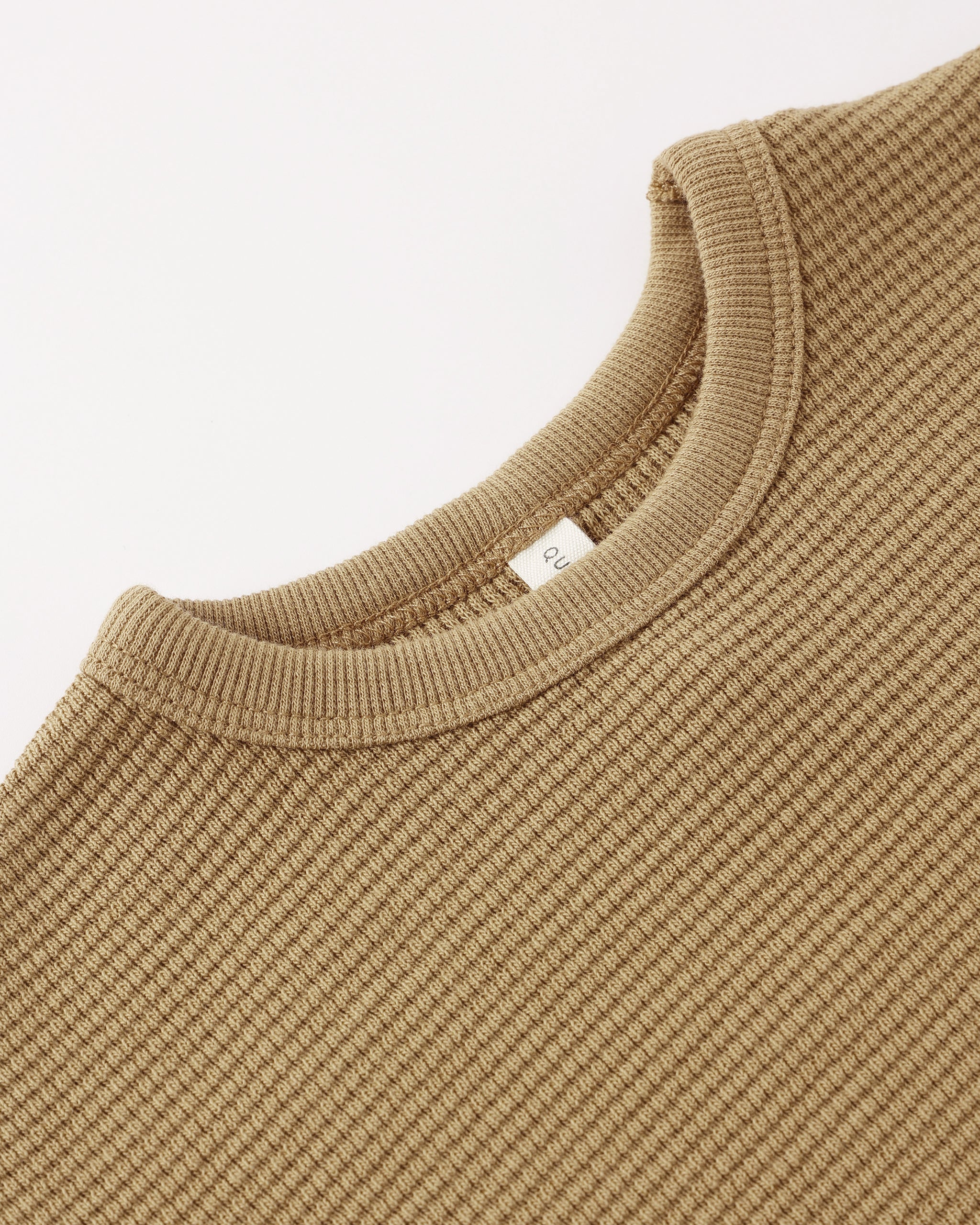 Waffle Tee + Short Set Honey – Quincy Mae