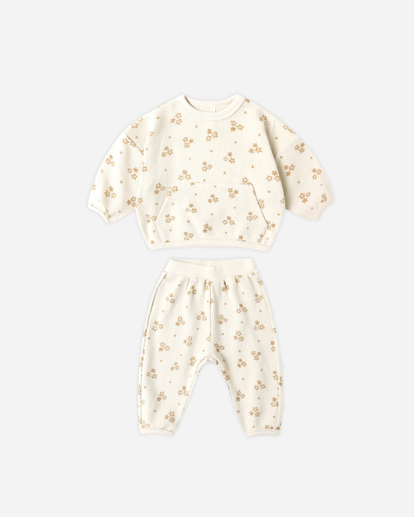 Waffle Slouch Set || Marigold - Rylee + Cru | Kids Clothes | Trendy Baby Clothes | Modern Infant Outfits |