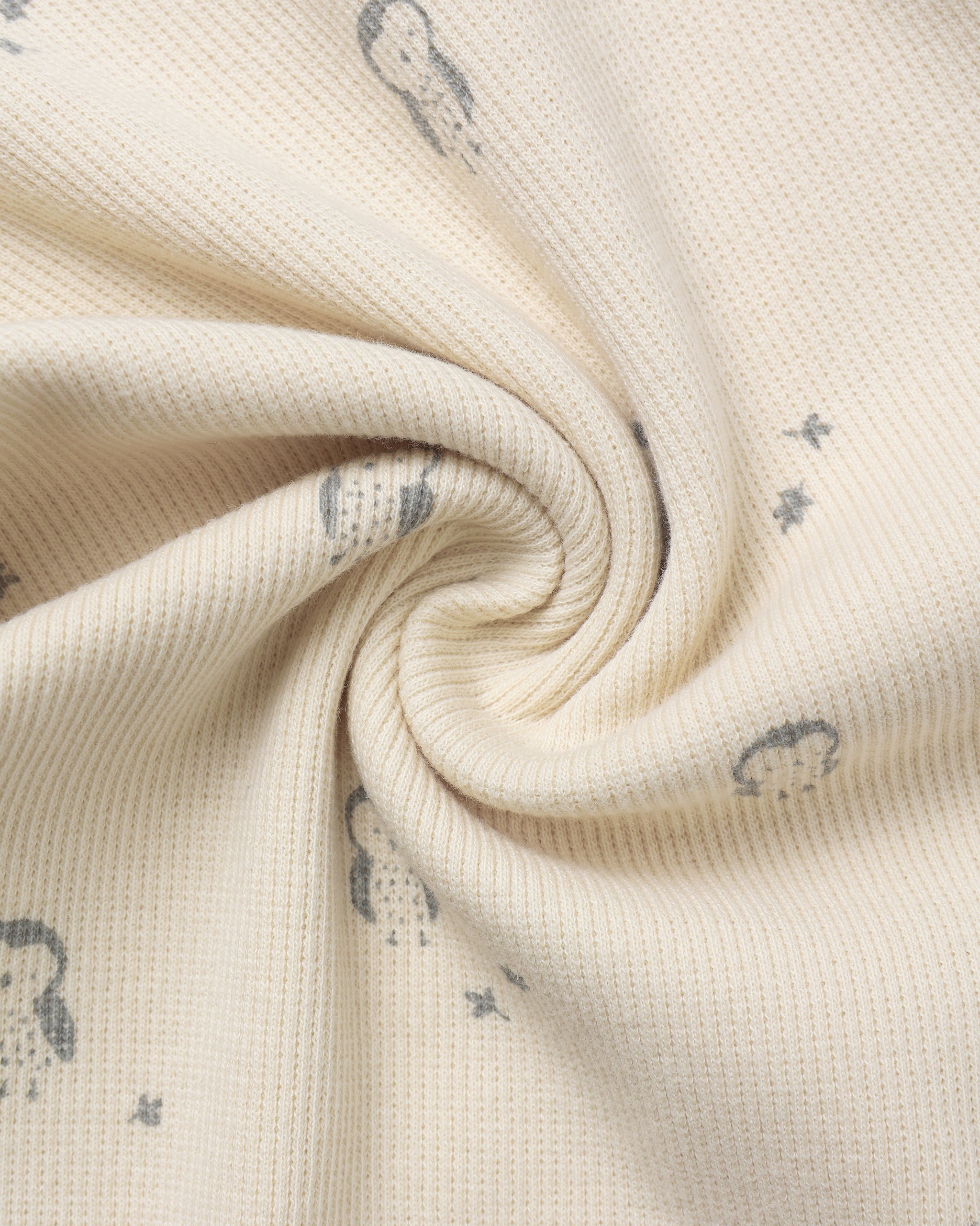 Ribbed Bodysuit, 2 Pack || Steel Blue Micro Stripe, Owls - Rylee + Cru | Kids Clothes | Trendy Baby Clothes | Modern Infant Outfits |