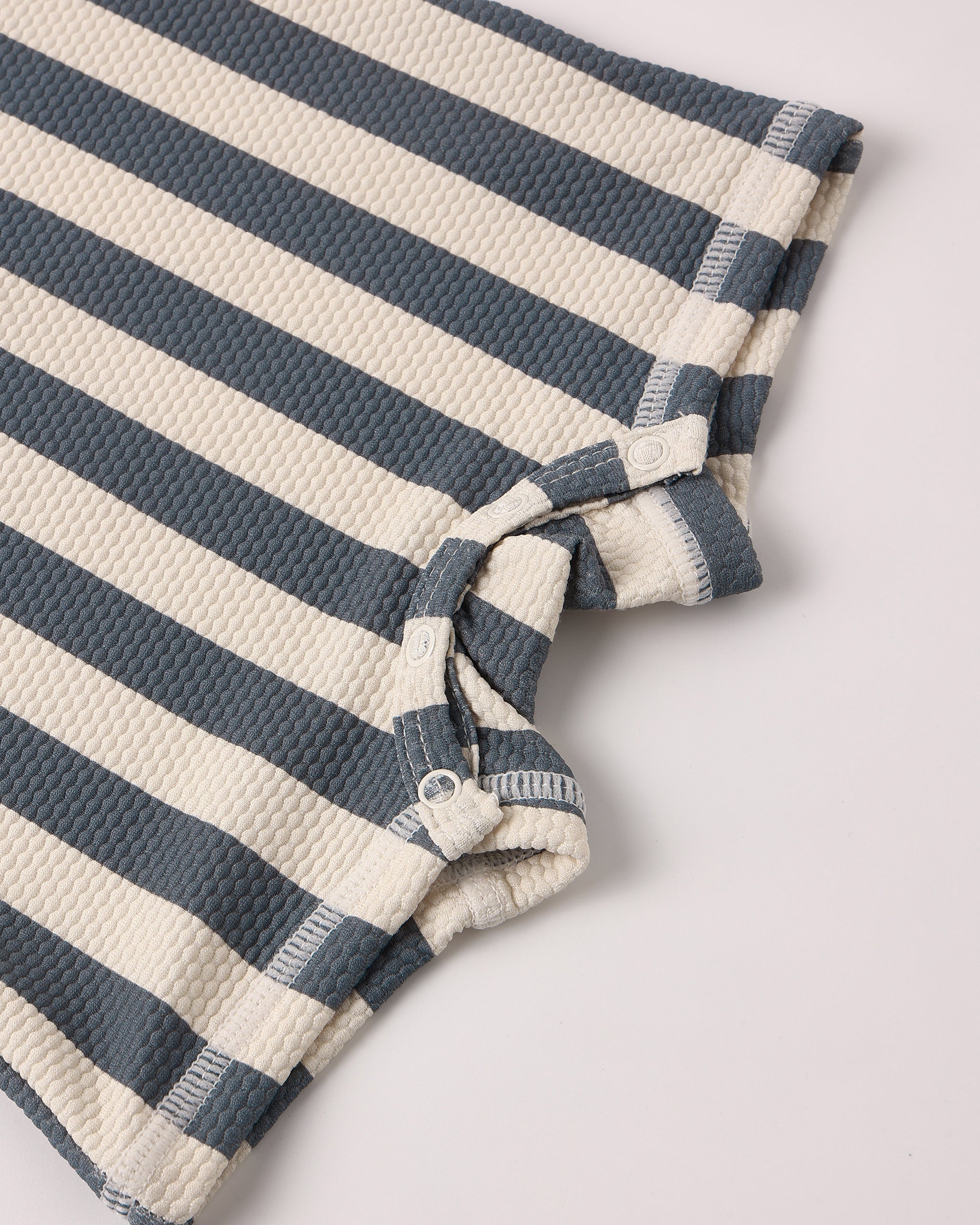 Zip Rashguard One-Piece Retro Ocean Stripe – Quincy Mae