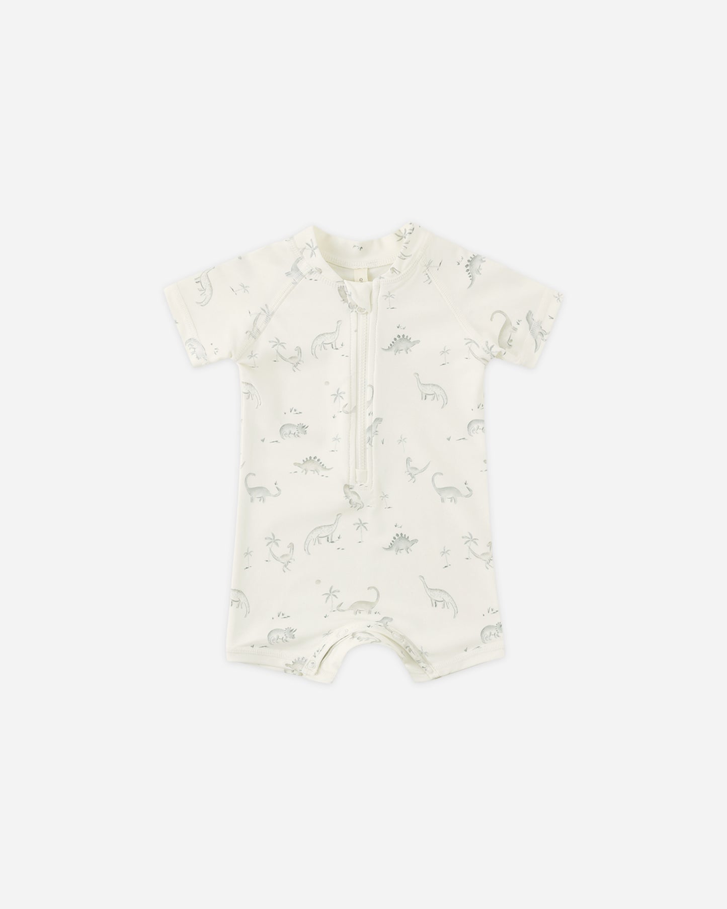 Zip Rashguard One-Piece Dinosaur - Rylee + Cru | Kids Clothes | Trendy Baby Clothes | Modern Infant Outfits |