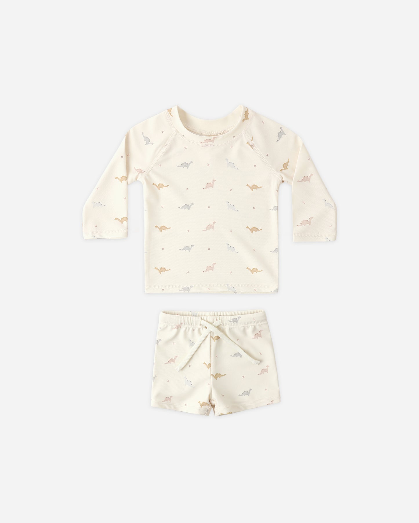 Finn Rashguard + Short Set Dino - Rylee + Cru | Kids Clothes | Trendy Baby Clothes | Modern Infant Outfits |