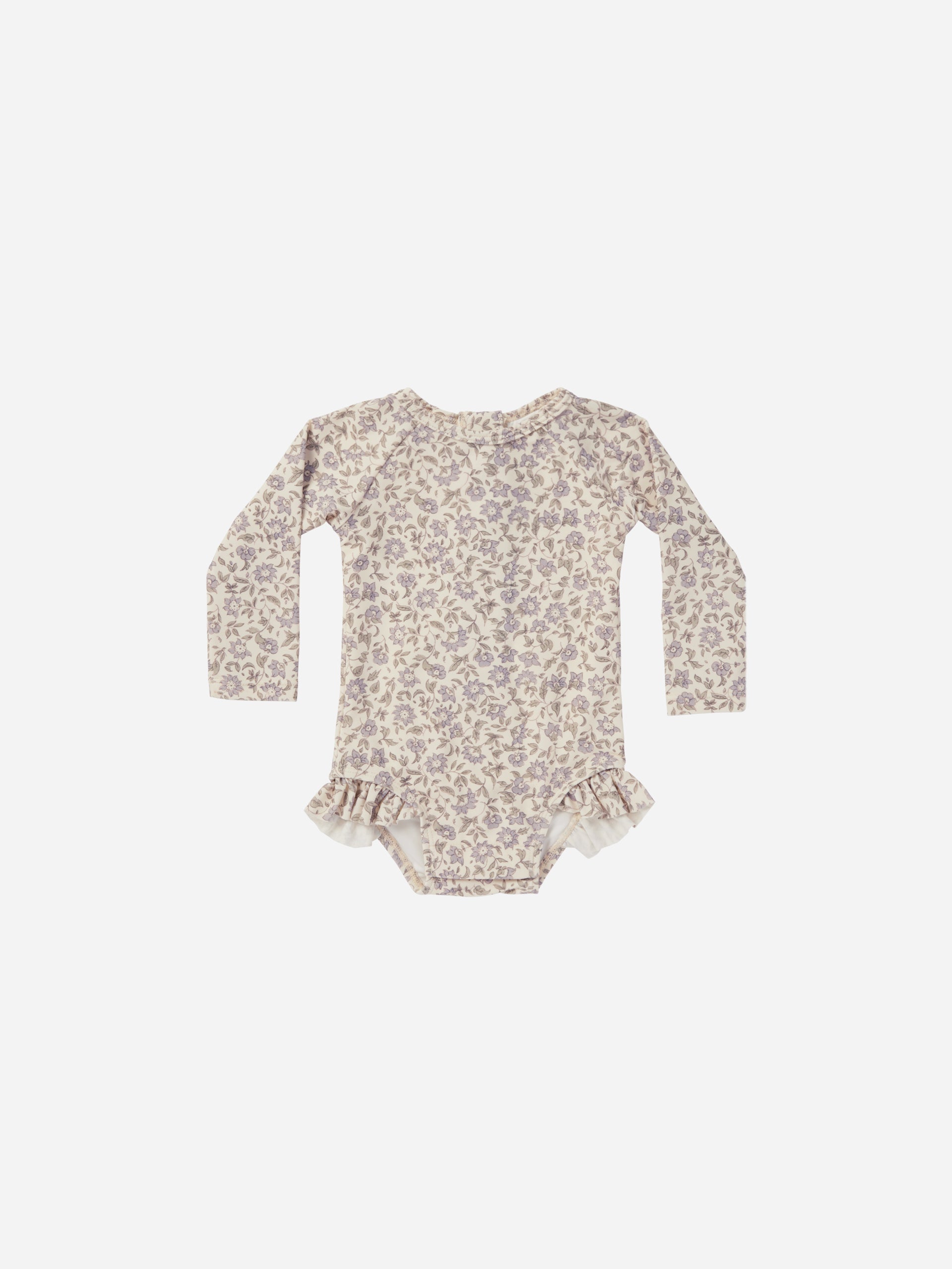 Olivia Rashguard One-Piece || French Garden - Rylee + Cru | Kids Clothes | Trendy Baby Clothes | Modern Infant Outfits |