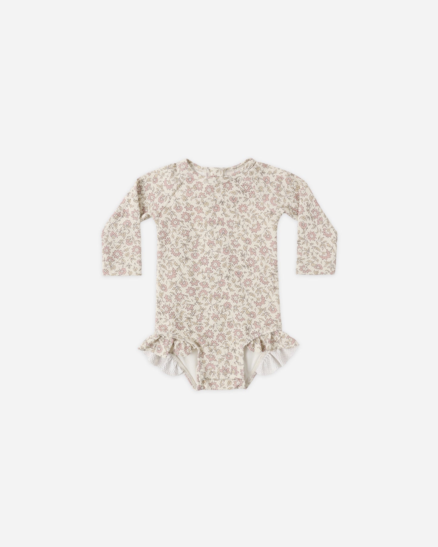 Olivia Rashguard One-Piece Dahlia - Rylee + Cru | Kids Clothes | Trendy Baby Clothes | Modern Infant Outfits |