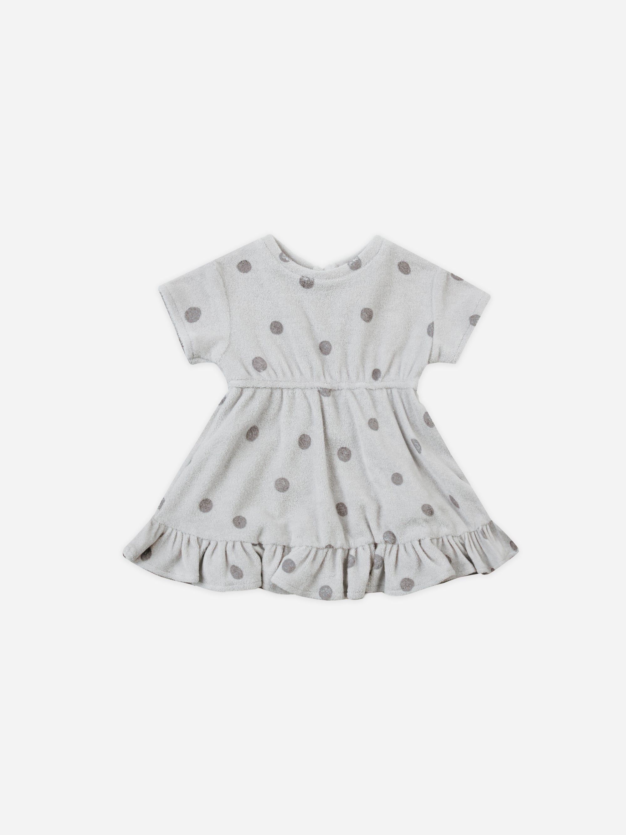 Terry Dress || Polka Dot - Rylee + Cru | Kids Clothes | Trendy Baby Clothes | Modern Infant Outfits |