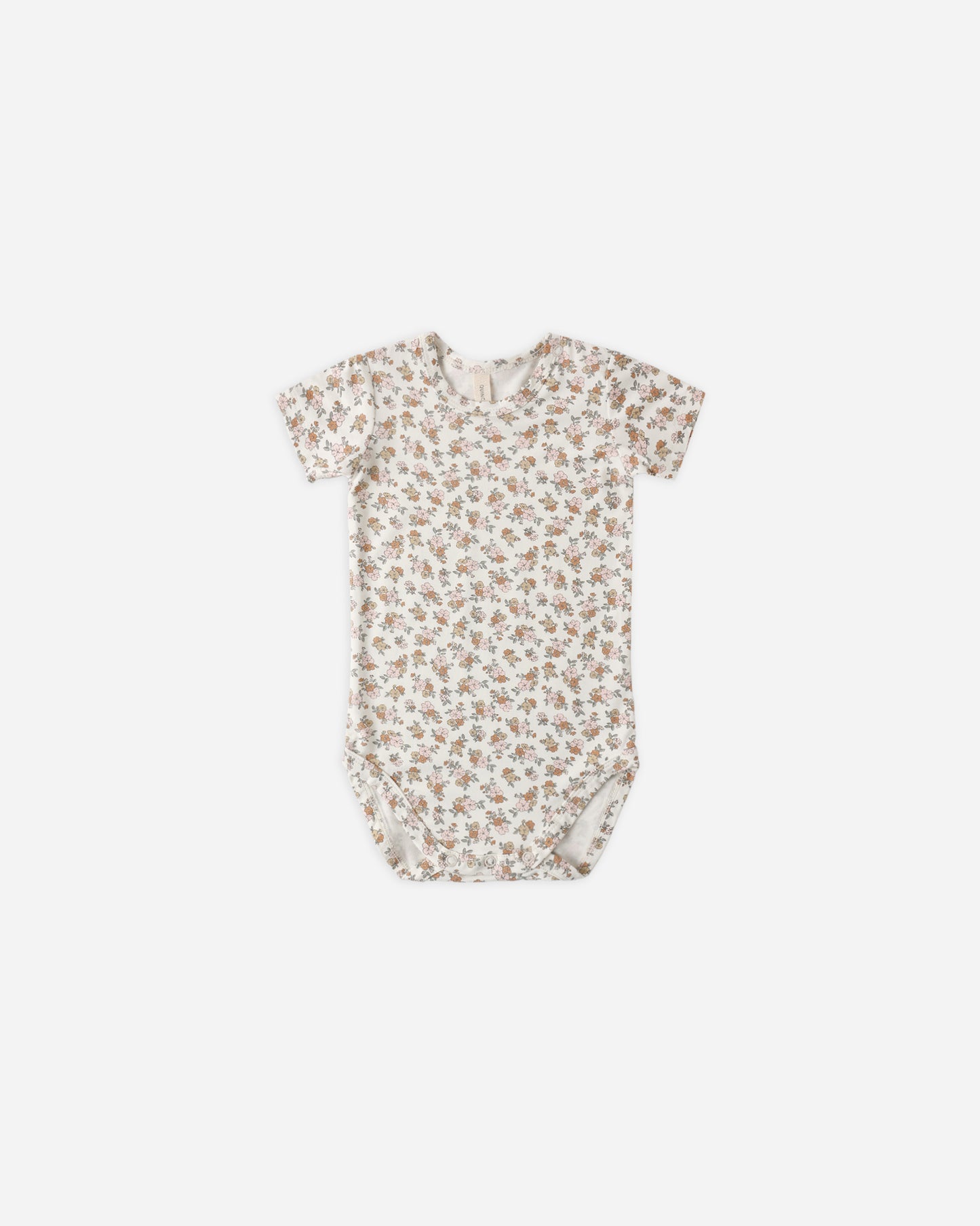 Bamboo Short Sleeve Bodysuit Wildflower - Rylee + Cru | Kids Clothes | Trendy Baby Clothes | Modern Infant Outfits |