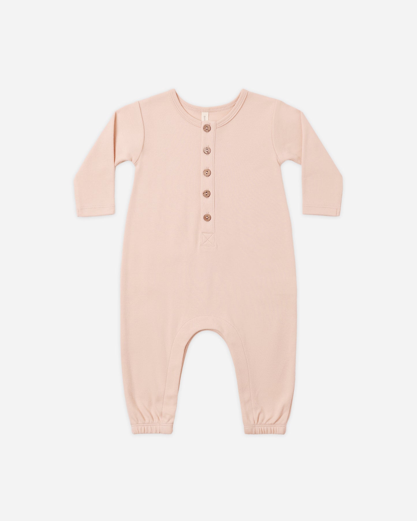 Long Sleeve Jumpsuit Dusty Rose - Rylee + Cru | Kids Clothes | Trendy Baby Clothes | Modern Infant Outfits |