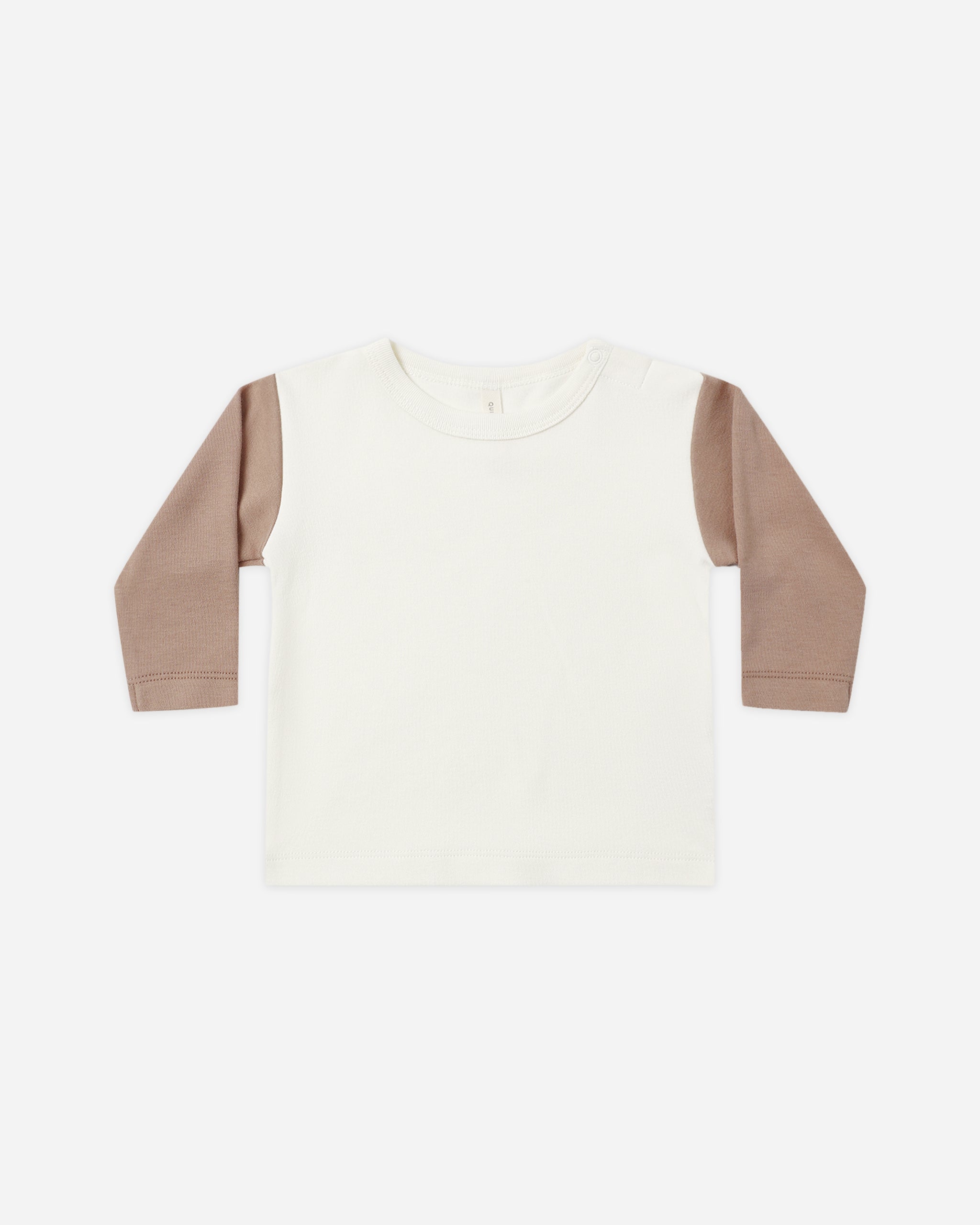 Long Sleeve Raglan Tee Almond