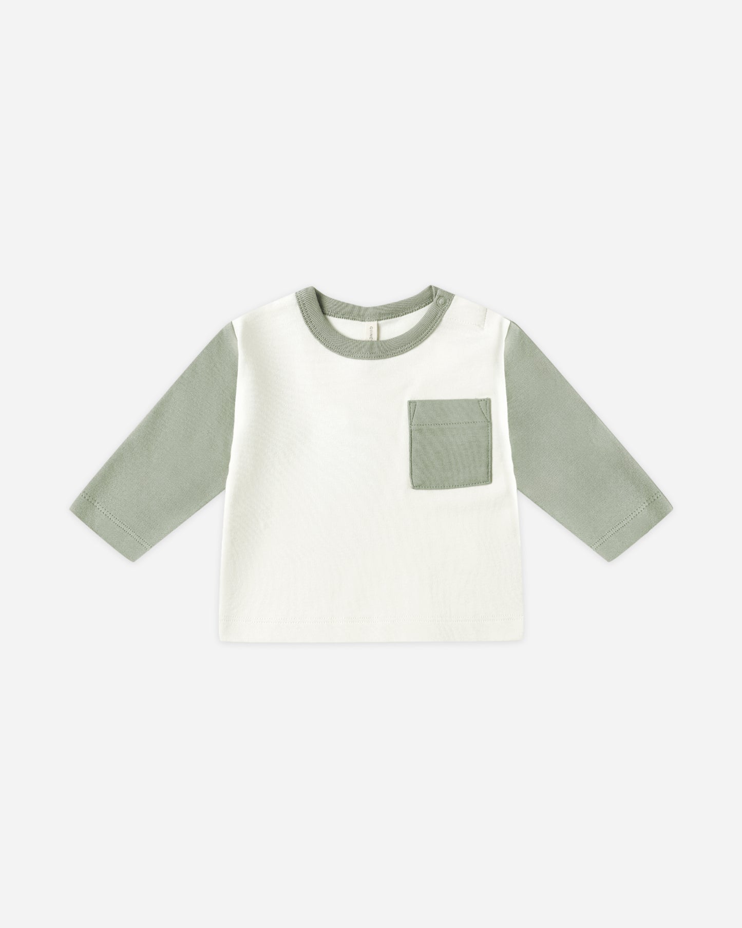 Long Sleeve Raglan Tee || Fern - Rylee + Cru | Kids Clothes | Trendy Baby Clothes | Modern Infant Outfits |