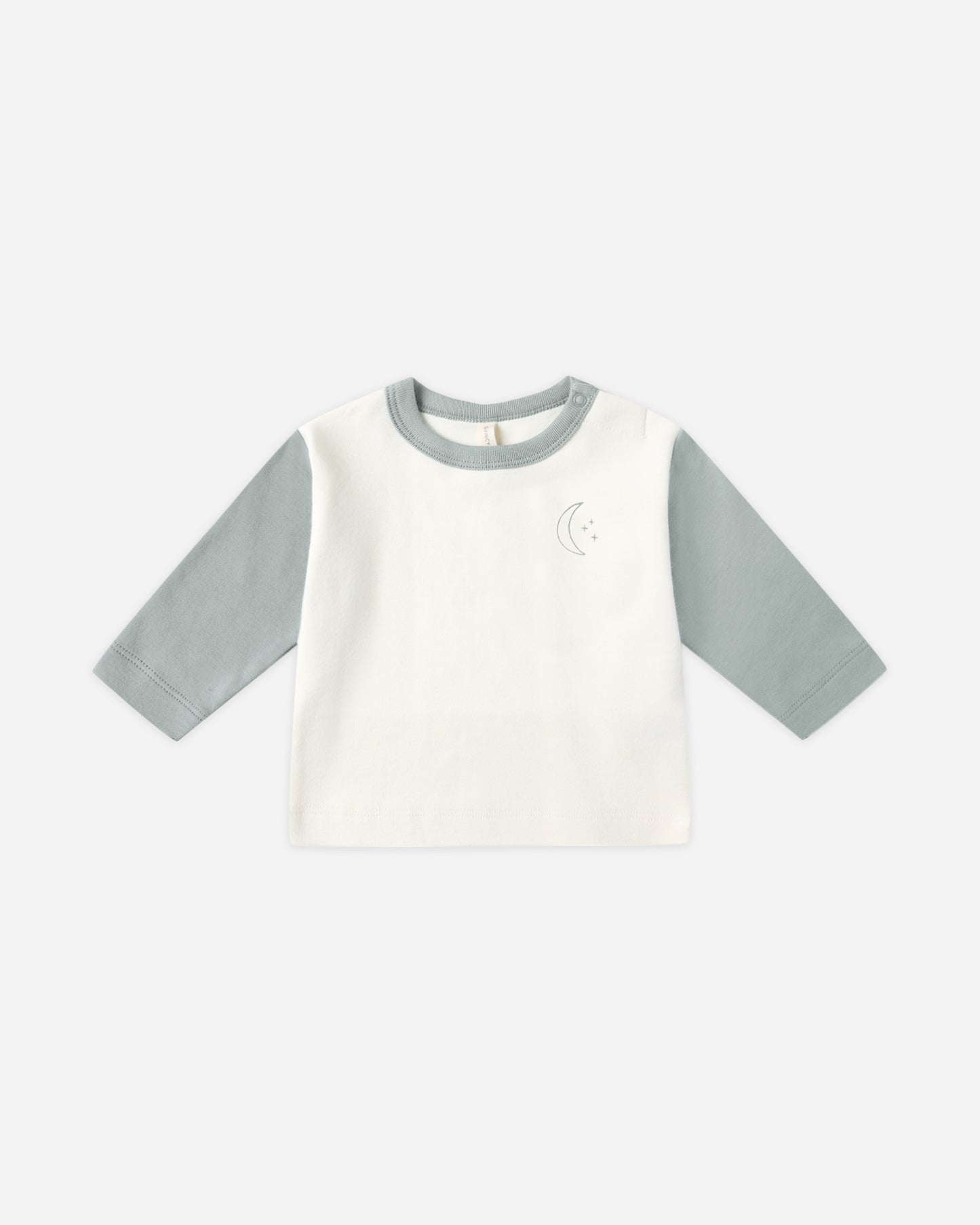 Long Sleeve Raglan Tee || Moon - Rylee + Cru | Kids Clothes | Trendy Baby Clothes | Modern Infant Outfits |