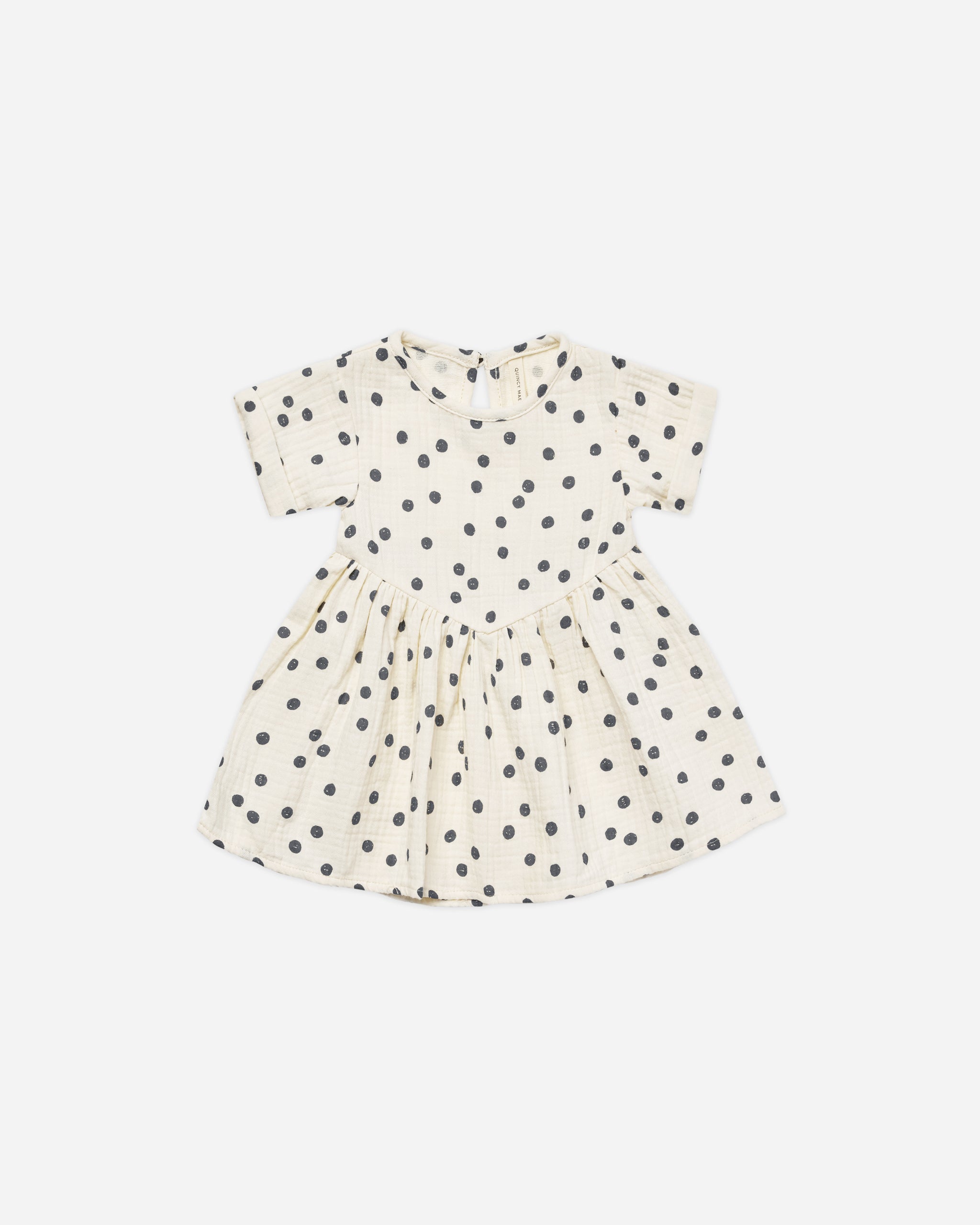 Brielle Dress || Navy Dot - Rylee + Cru | Kids Clothes | Trendy Baby Clothes | Modern Infant Outfits |