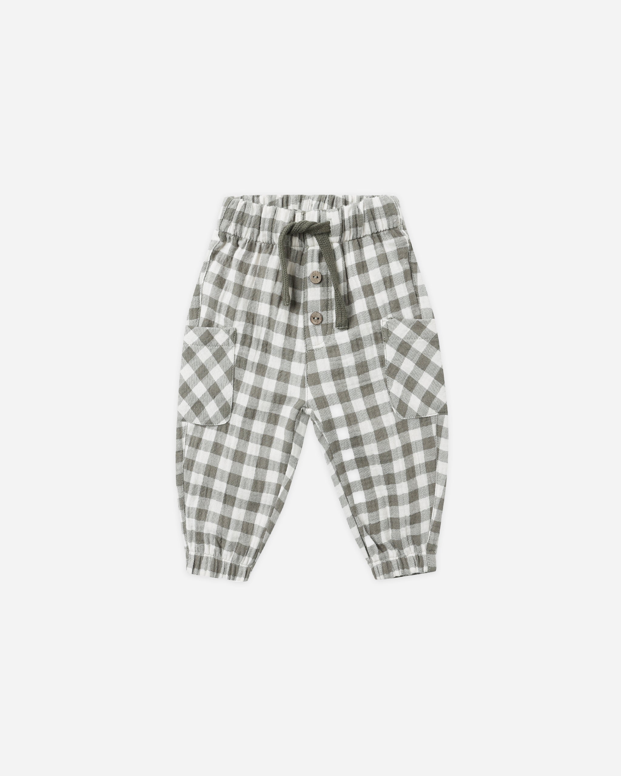 Luca Pant || Forest Check - Rylee + Cru | Kids Clothes | Trendy Baby Clothes | Modern Infant Outfits |