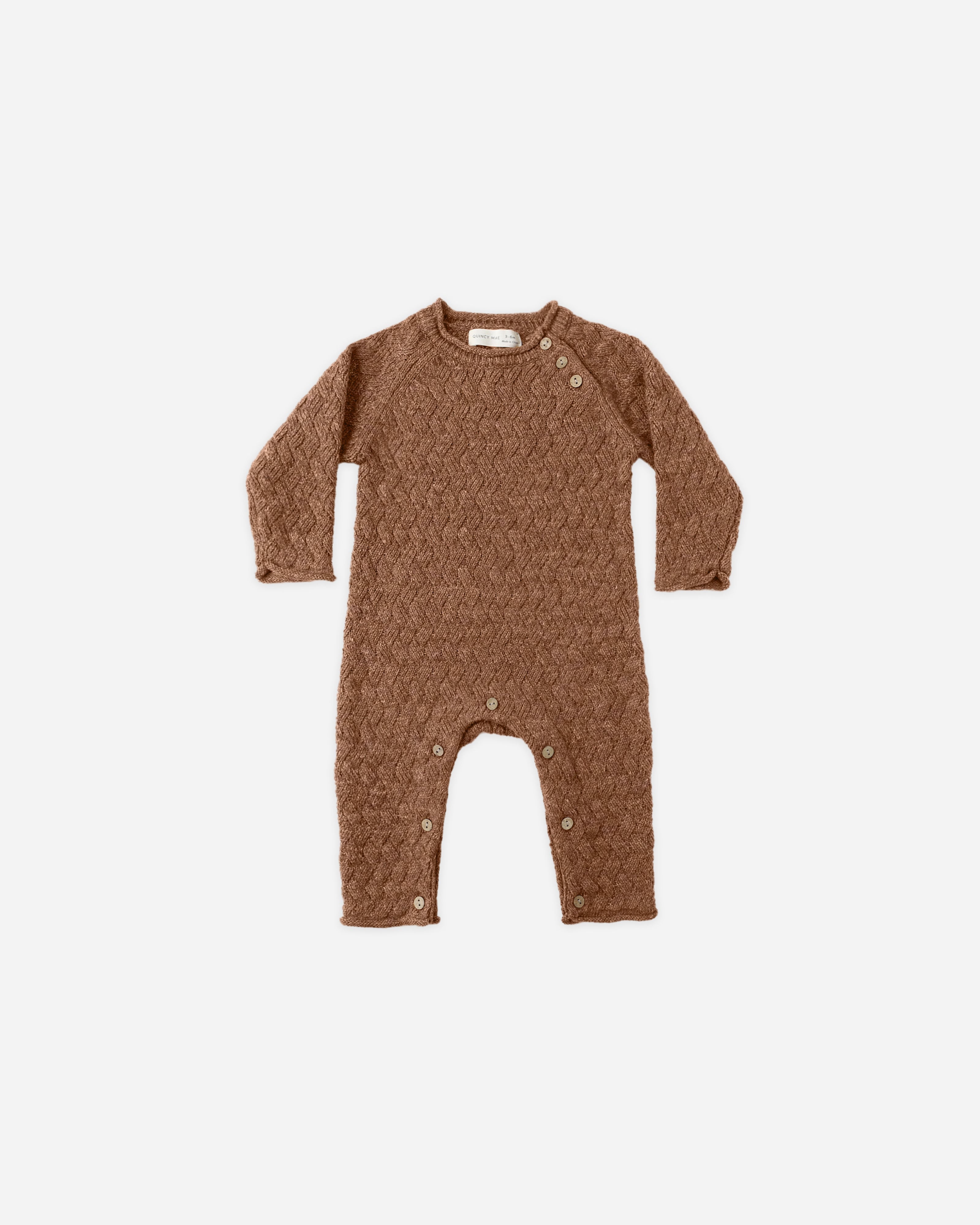 Cozy Heather Knit Jumpsuit || Cedar - Rylee + Cru | Kids Clothes | Trendy Baby Clothes | Modern Infant Outfits |