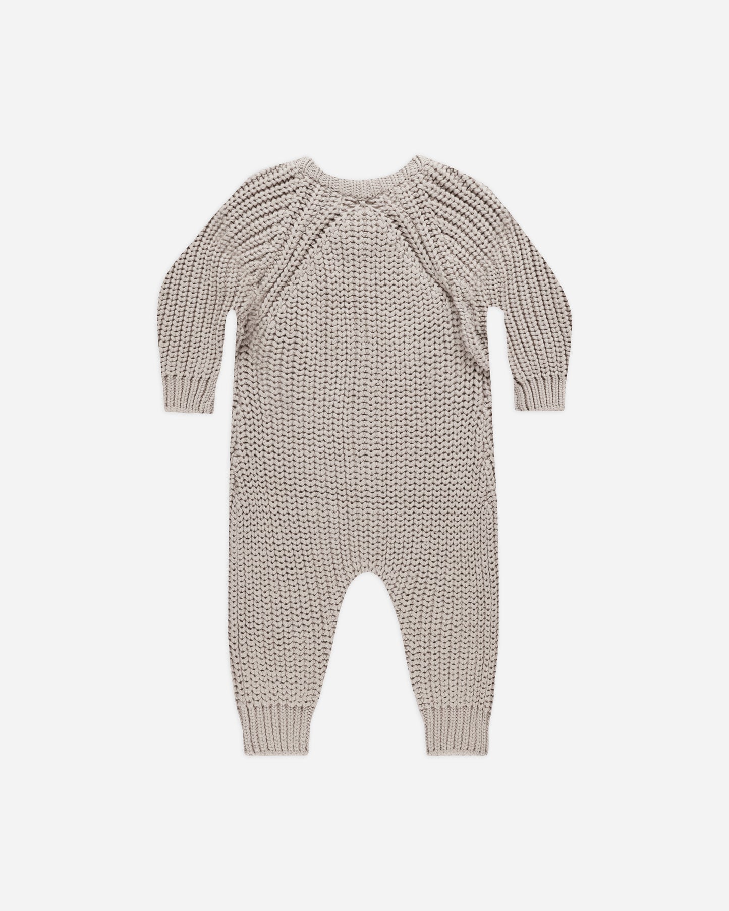 Chunky Knit Jumpsuit || Fog