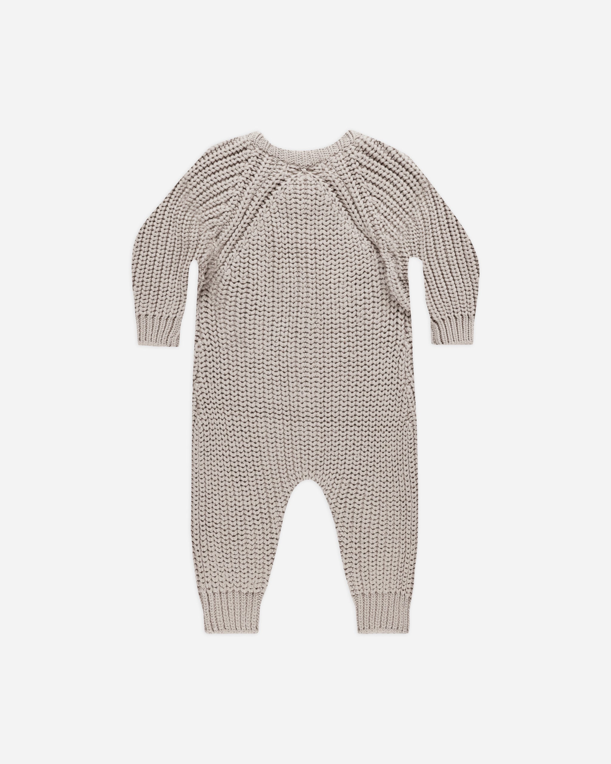 Chunky Knit Jumpsuit || Fog