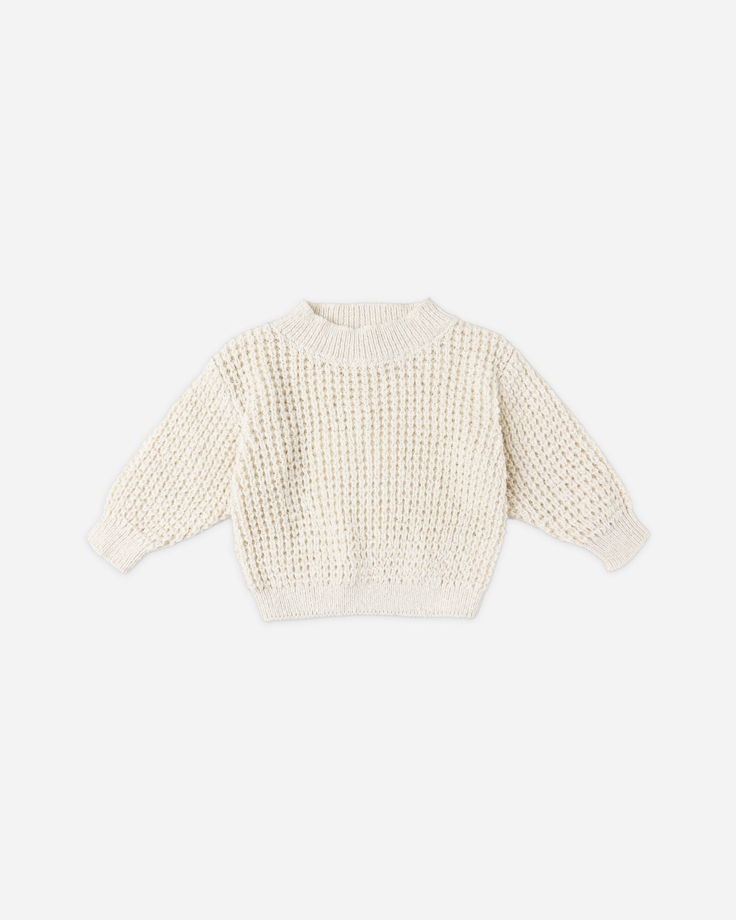 Chunky Knit Sweater || Natural - Rylee + Cru | Kids Clothes | Trendy Baby Clothes | Modern Infant Outfits |