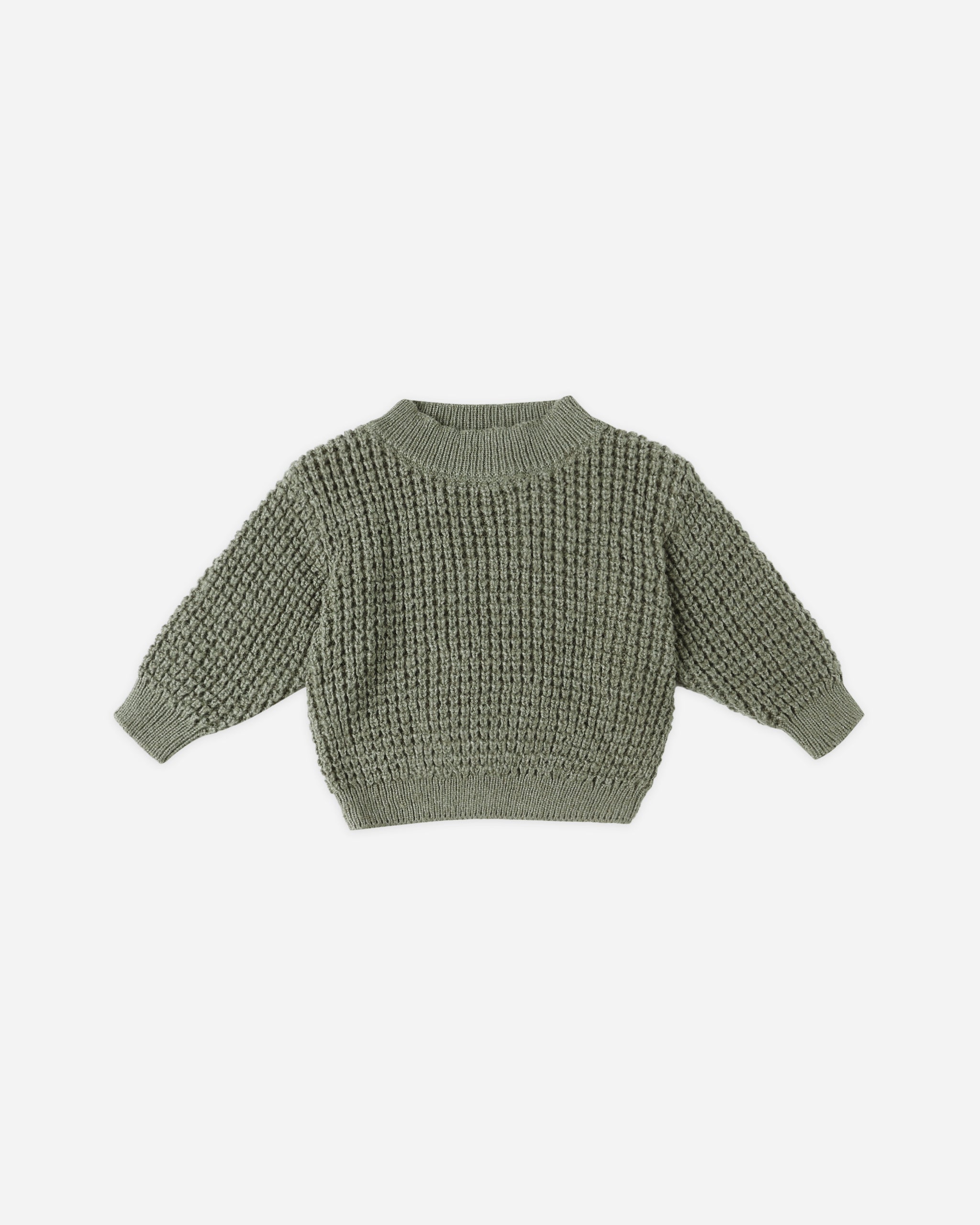 Chunky Knit Sweater || Forest - Rylee + Cru | Kids Clothes | Trendy Baby Clothes | Modern Infant Outfits |