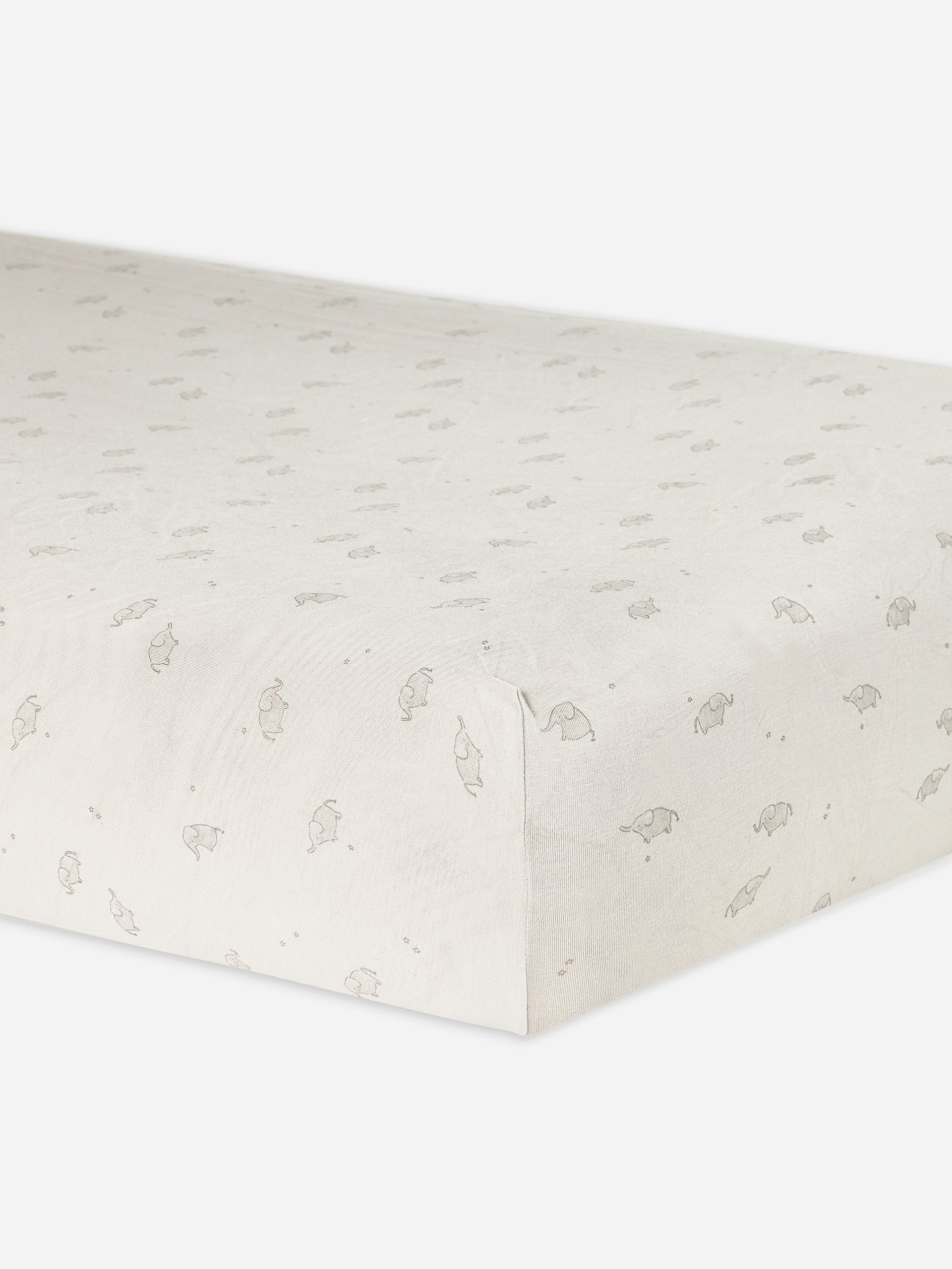 Bamboo Crib Sheet || Elephants - Rylee + Cru | Kids Clothes | Trendy Baby Clothes | Modern Infant Outfits |