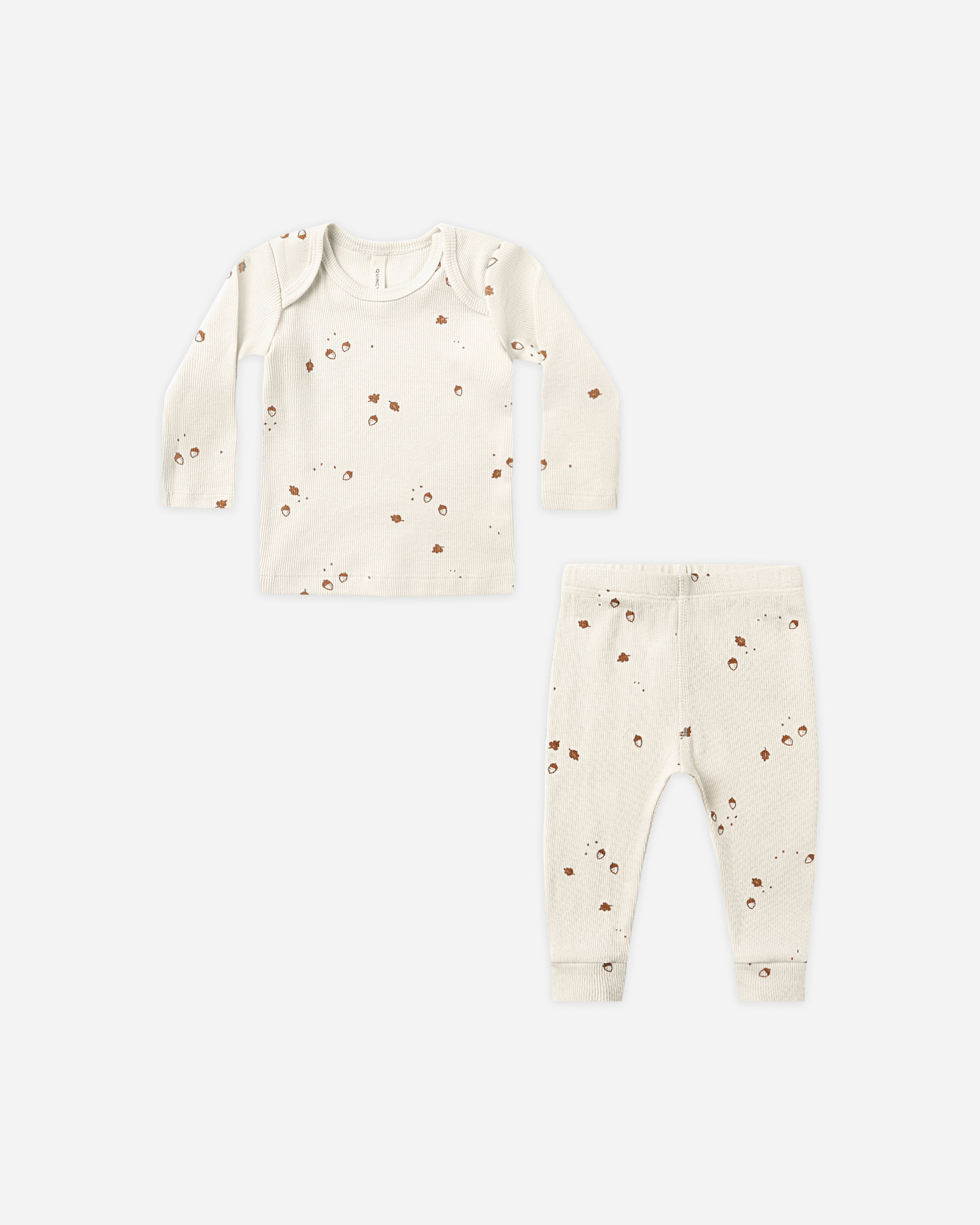 Ribbed Tee + Legging Set || Acorns - Rylee + Cru | Kids Clothes | Trendy Baby Clothes | Modern Infant Outfits |