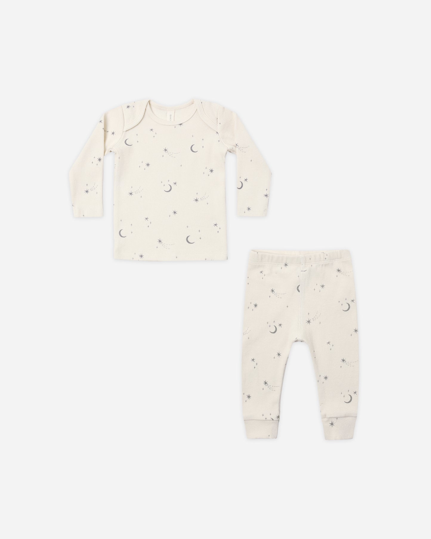Ribbed Tee + Legging Set Celestial - Rylee + Cru | Kids Clothes | Trendy Baby Clothes | Modern Infant Outfits |