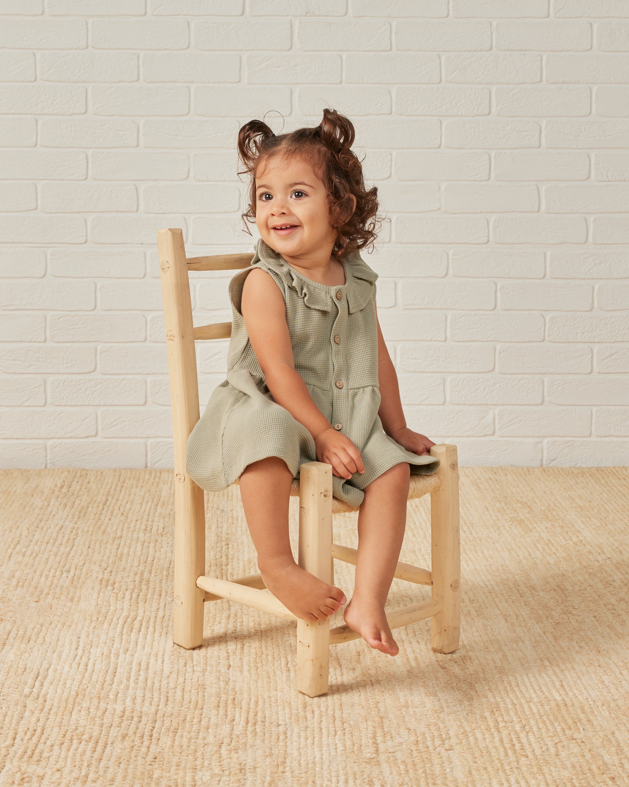 Rue Tank Dress || Sage - Rylee + Cru | Kids Clothes | Trendy Baby Clothes | Modern Infant Outfits |