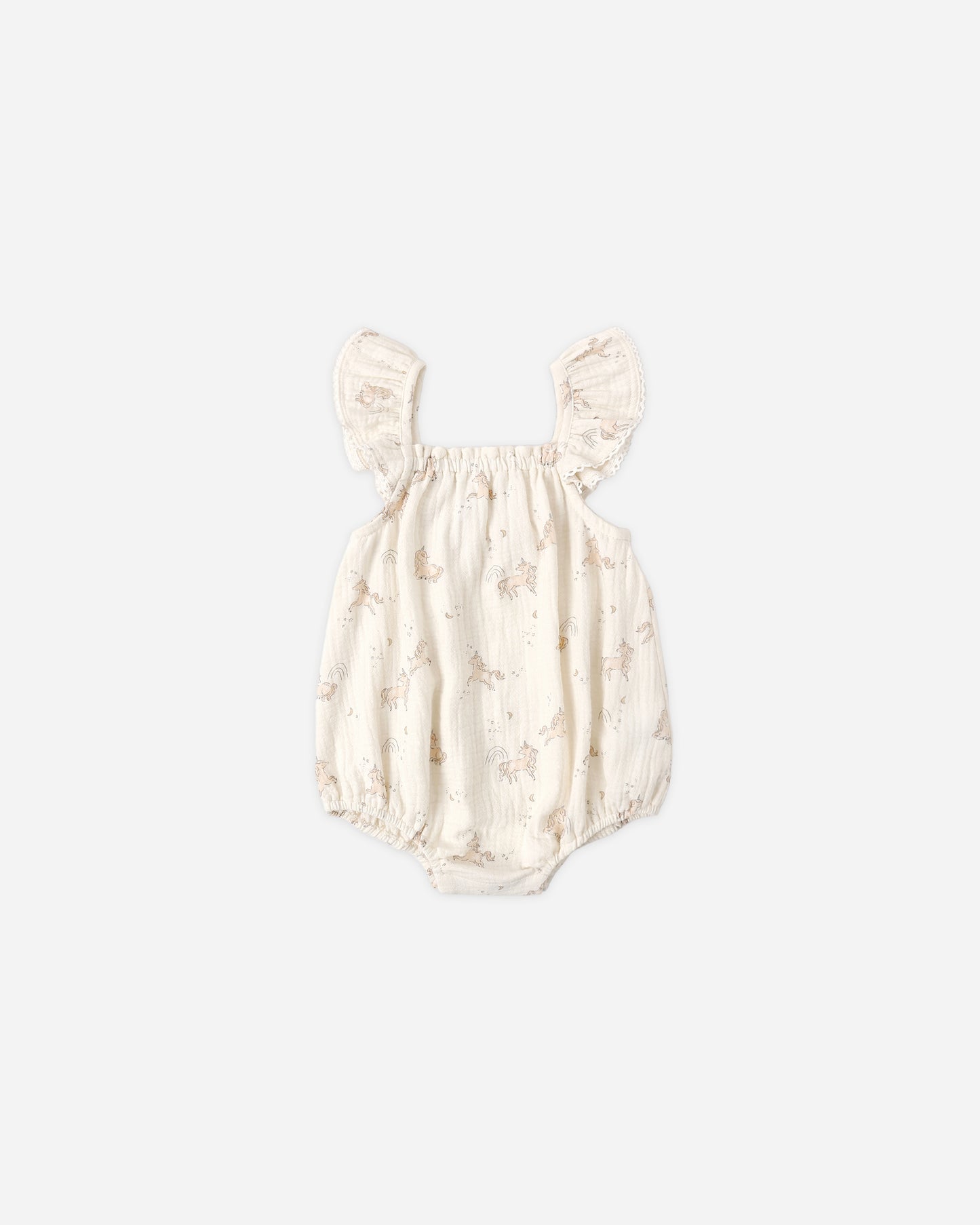 Bonnie Romper Unicorns - Rylee + Cru | Kids Clothes | Trendy Baby Clothes | Modern Infant Outfits |