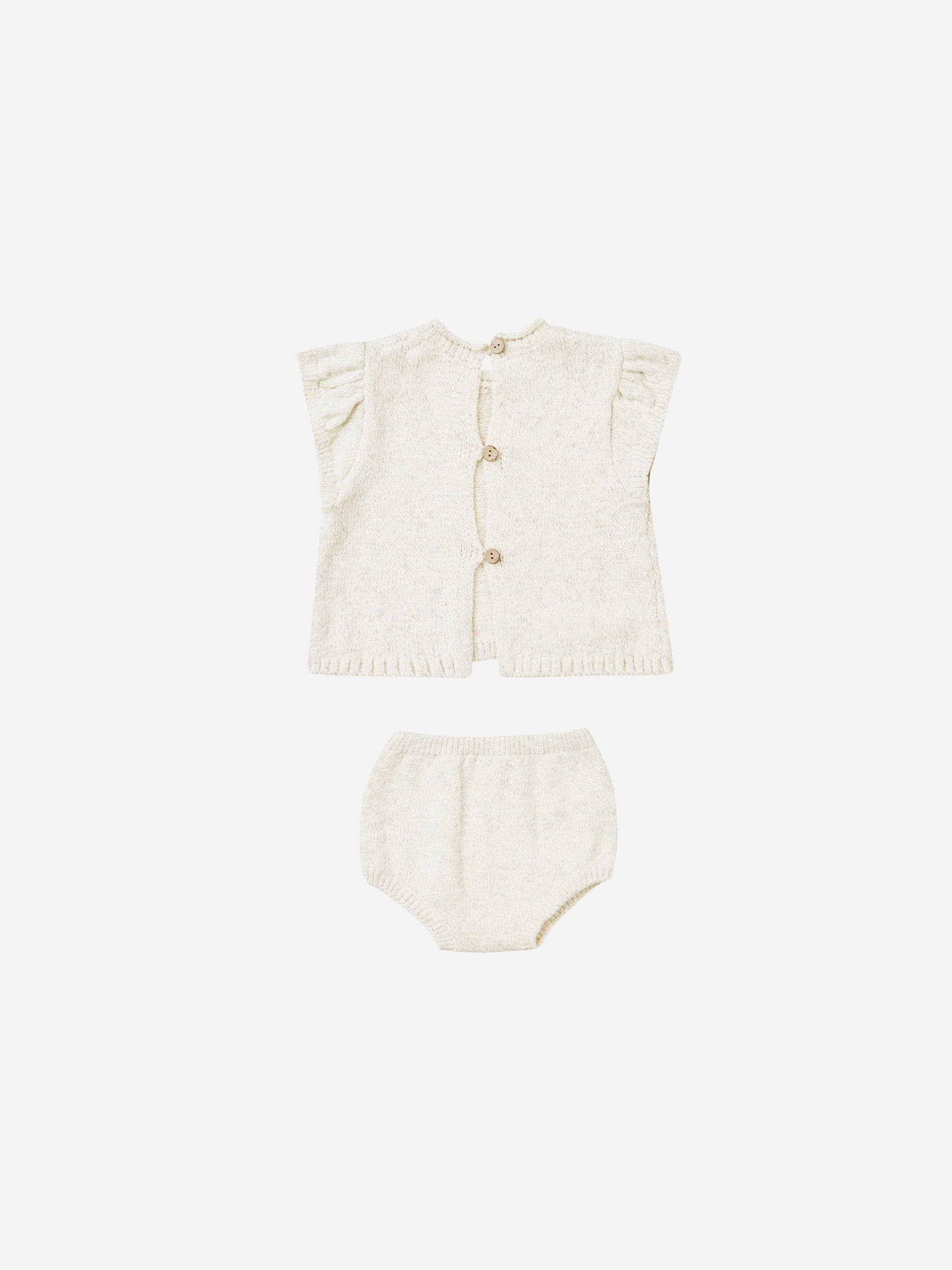 Penny Knit Set || Ivory - Rylee + Cru | Kids Clothes | Trendy Baby Clothes | Modern Infant Outfits |