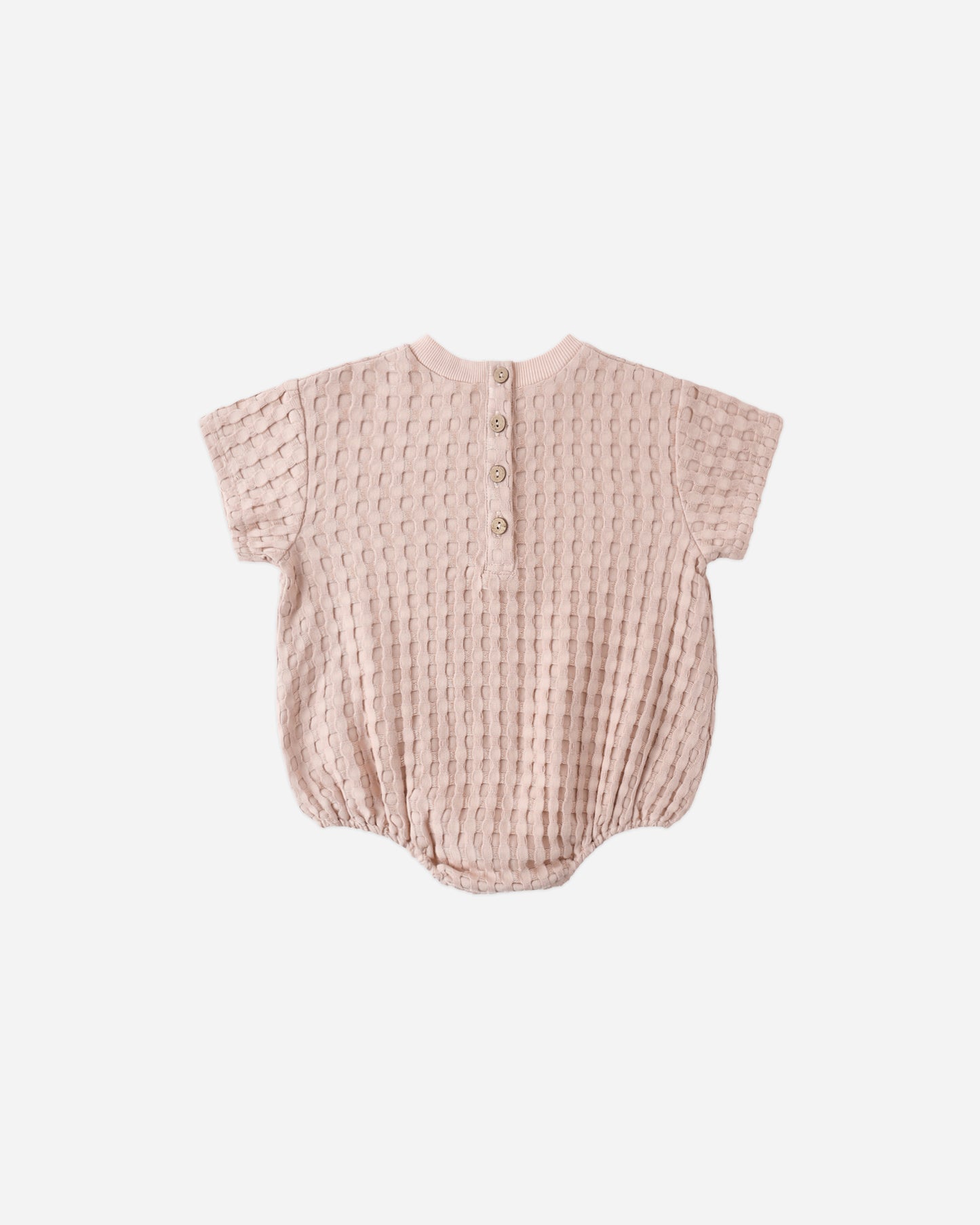 Relaxed Bubble Romper Blush - Rylee + Cru | Kids Clothes | Trendy Baby Clothes | Modern Infant Outfits |