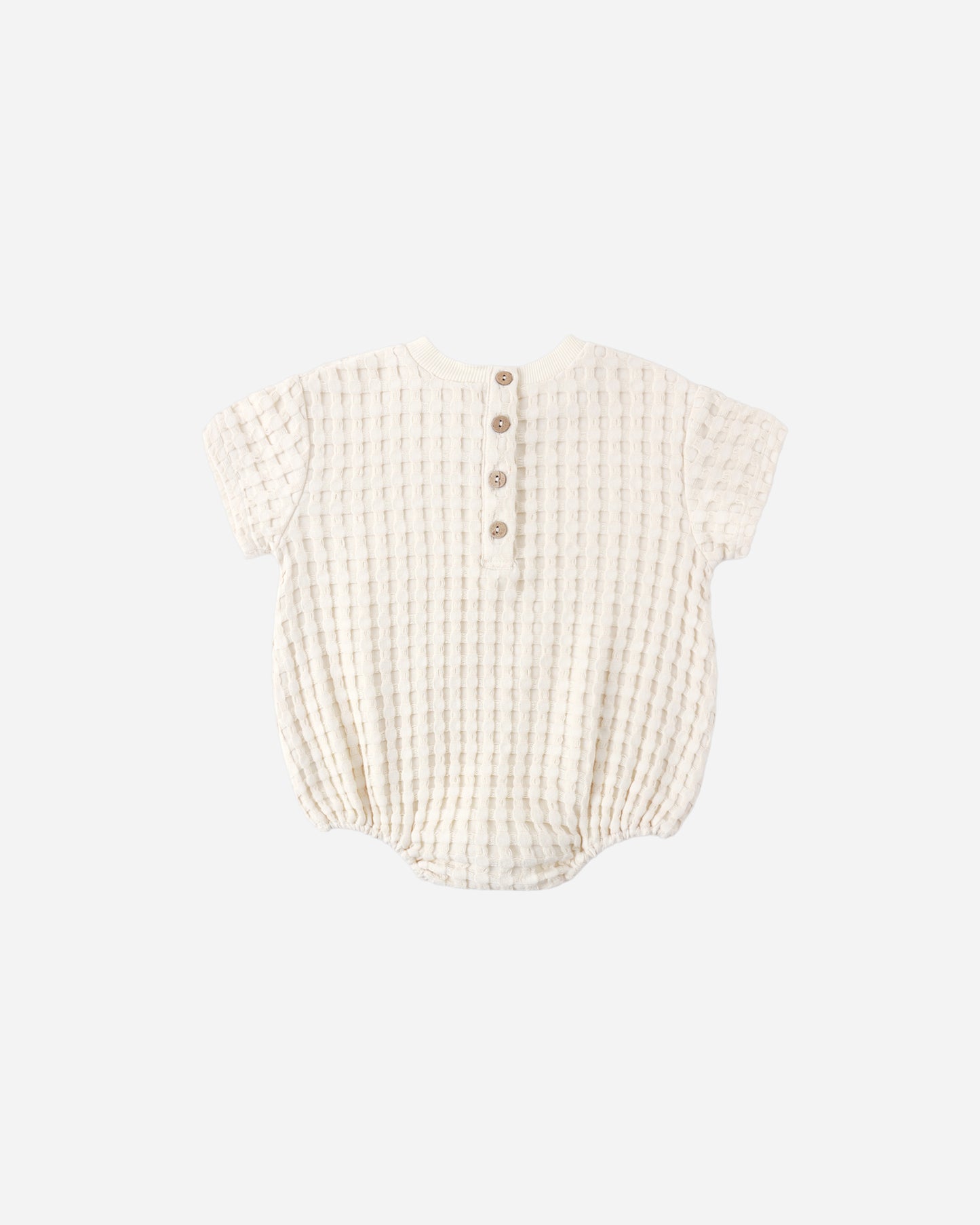 Relaxed Bubble Romper Natural - Rylee + Cru | Kids Clothes | Trendy Baby Clothes | Modern Infant Outfits |