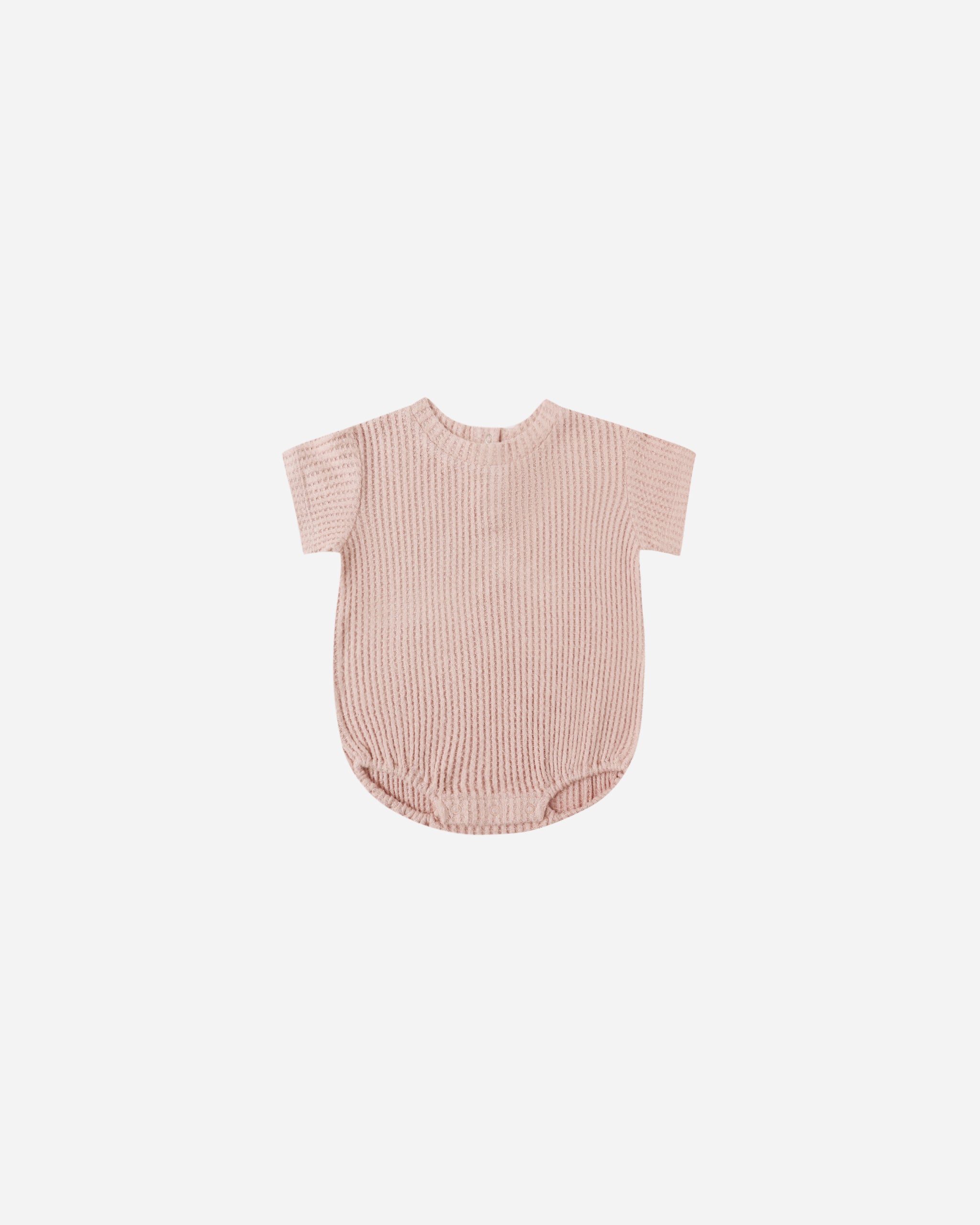 Relaxed Bubble Romper || Rose - Rylee + Cru | Kids Clothes | Trendy Baby Clothes | Modern Infant Outfits |