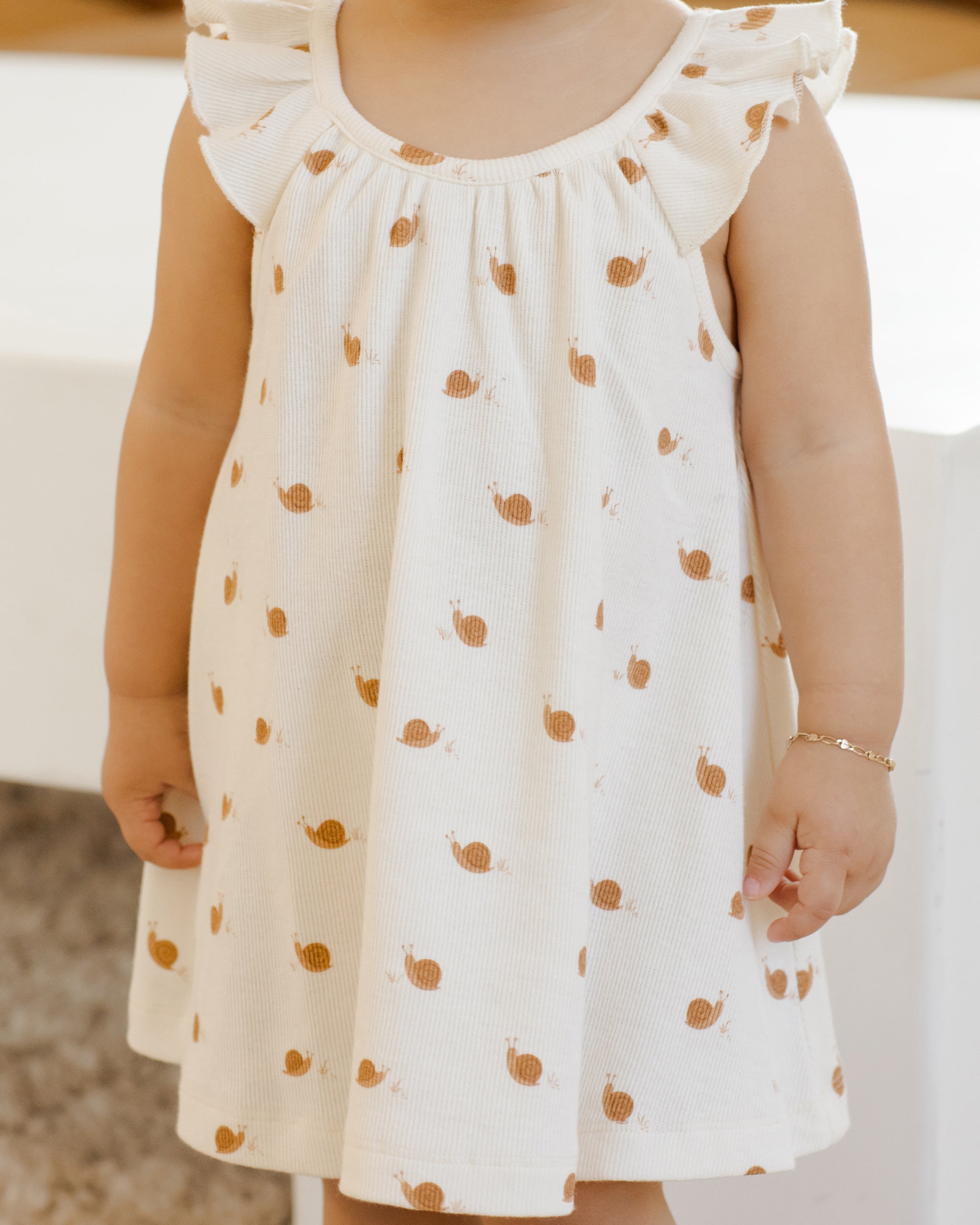 Ruffle Swing Dress || Snails - Rylee + Cru | Kids Clothes | Trendy Baby Clothes | Modern Infant Outfits |