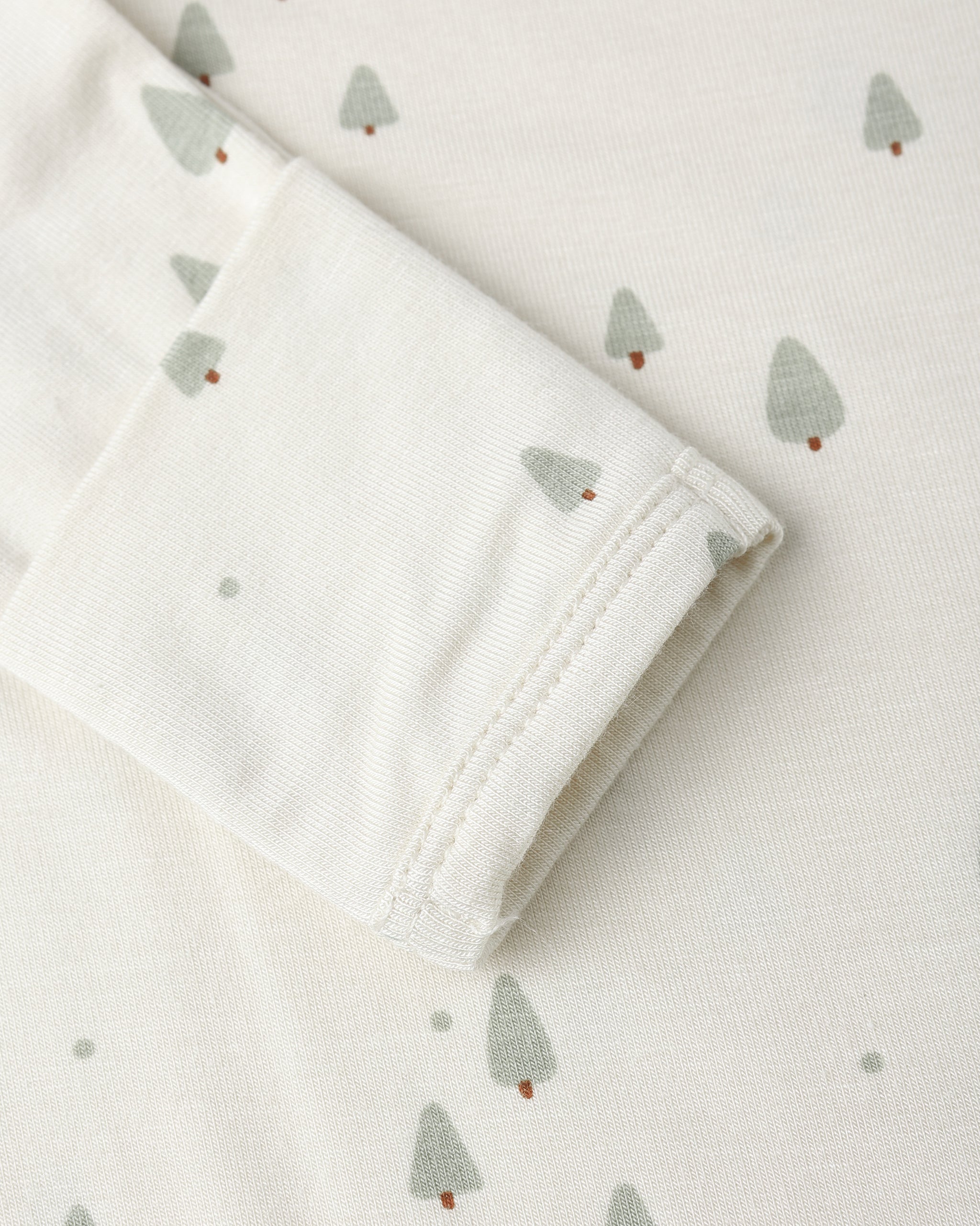 Bamboo Baby Gown + Hat Set || Trees - Rylee + Cru | Kids Clothes | Trendy Baby Clothes | Modern Infant Outfits |