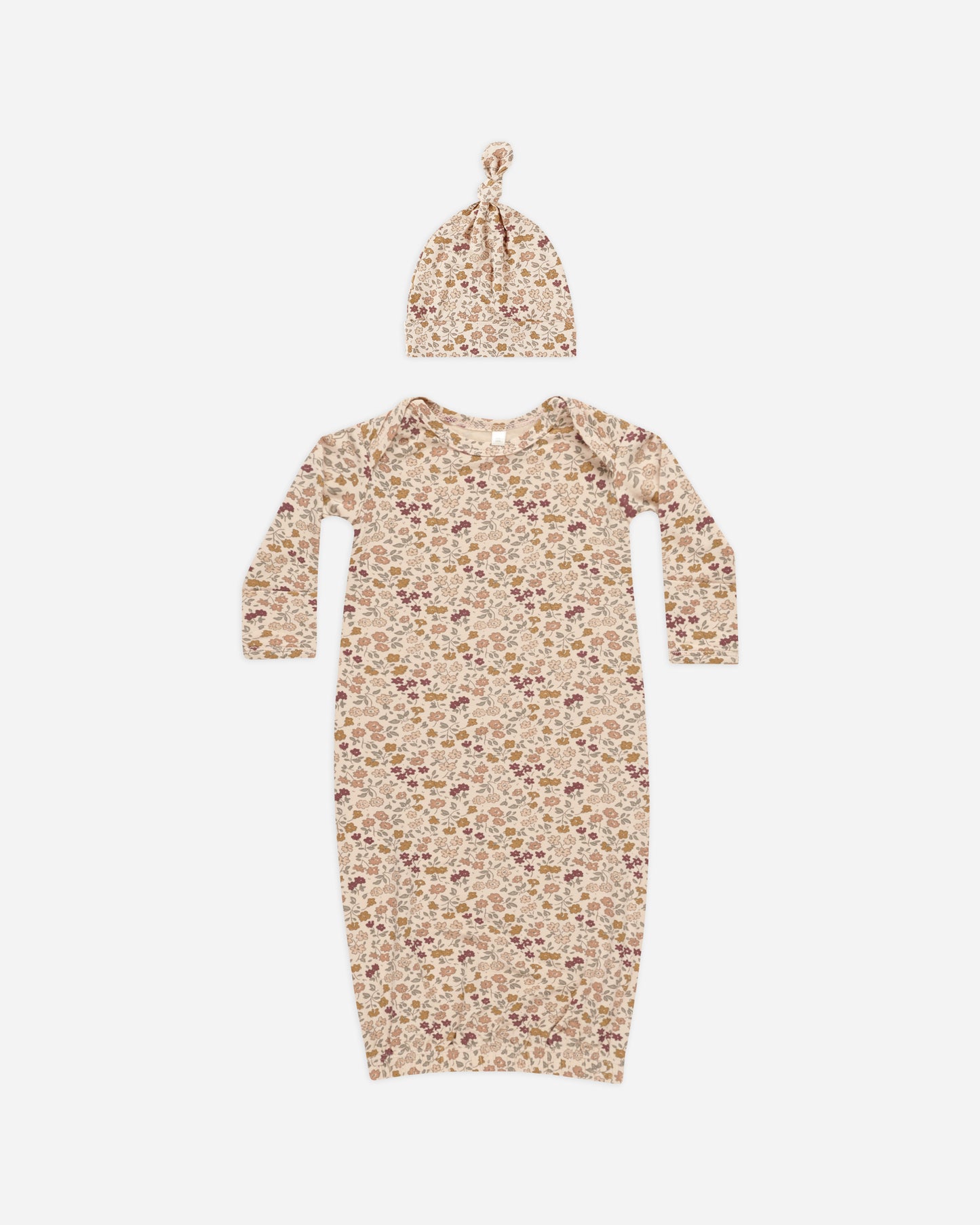 Bamboo Baby Gown + Hat Set || Posy